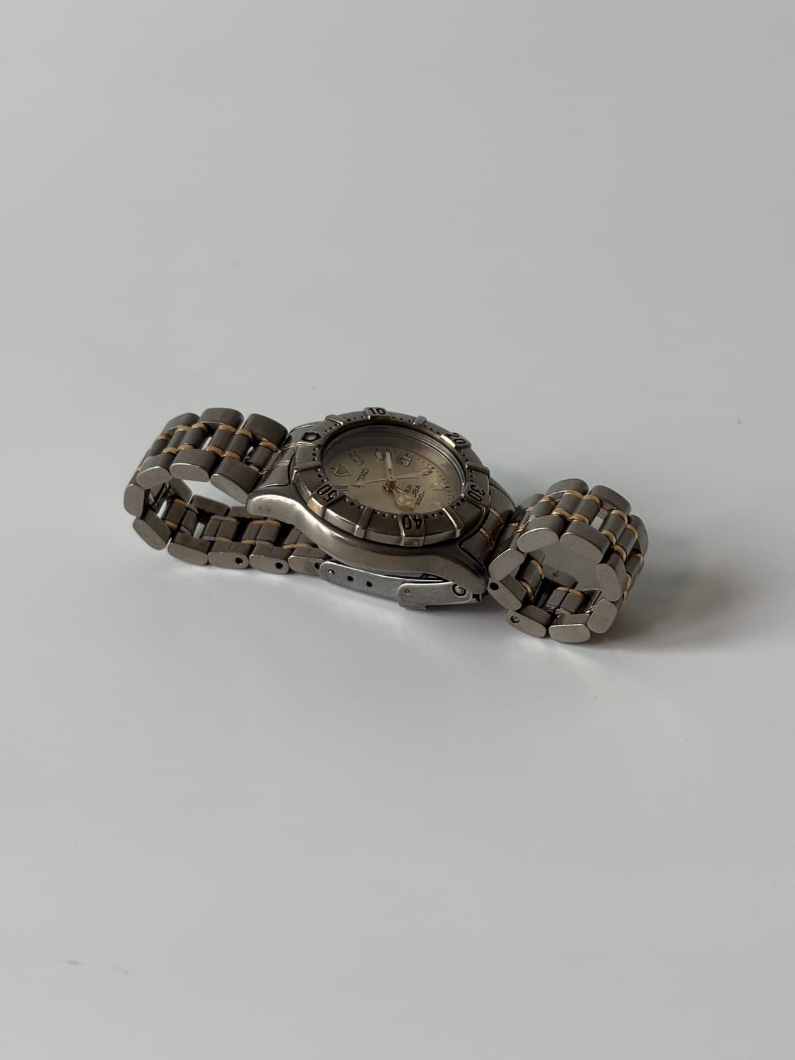 1990s Scuba Titanium Ladies Diver Quartz 상품이미지5