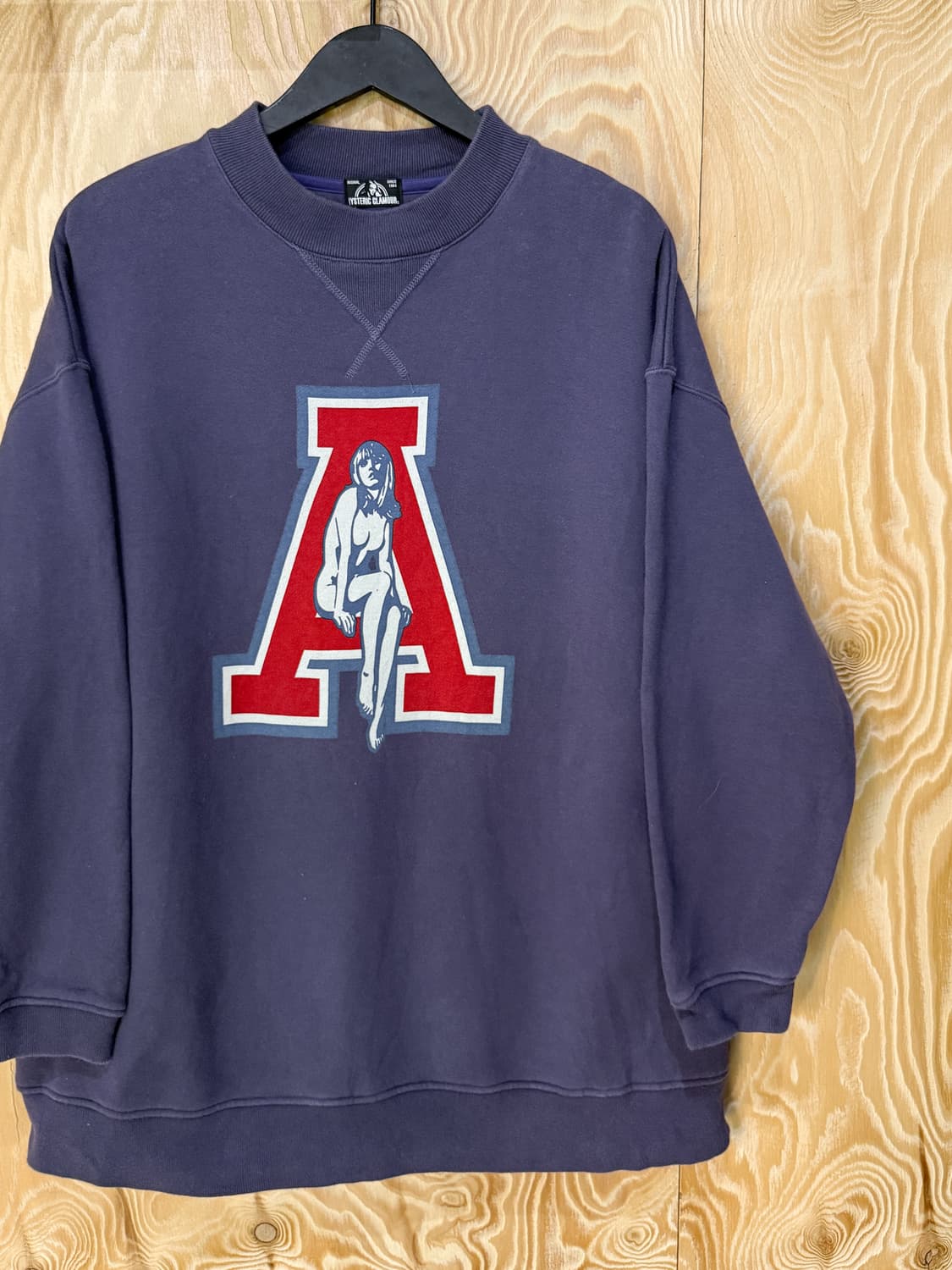 히스테릭 글래머 빅 A 로고 스웻셔츠 상품이미지3