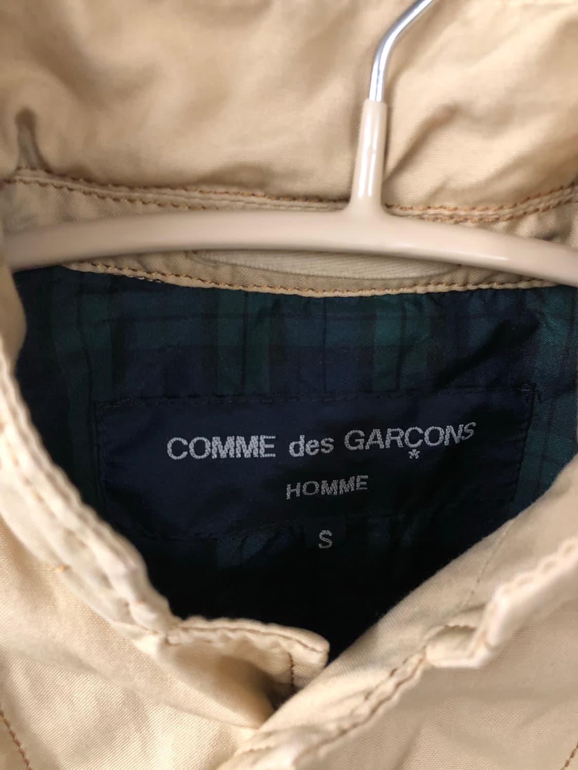 Comme des garcons homme 스탠드 카라 블레이저 S 상품이미지2