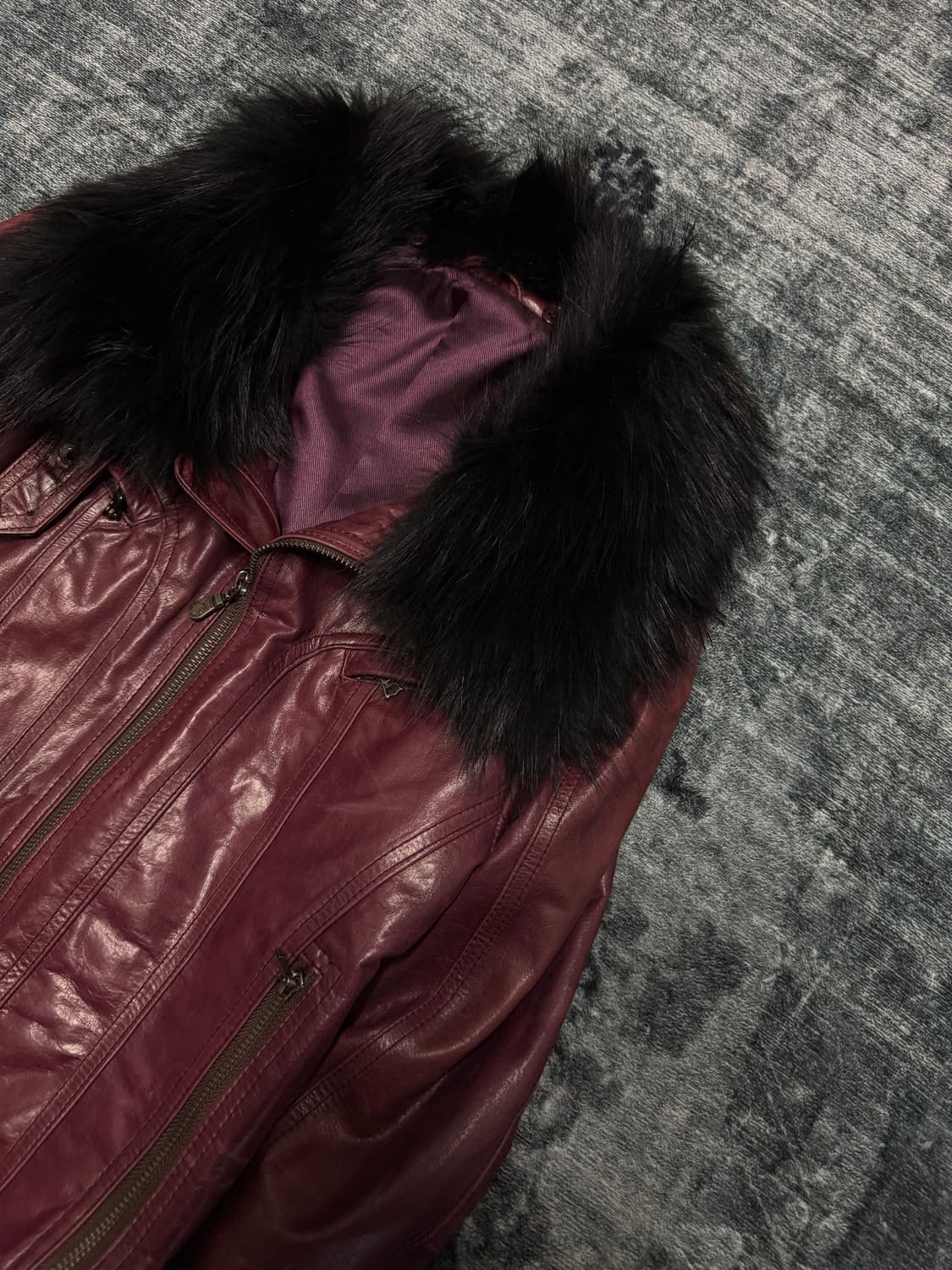 Tornado mart 00s archive vkei leather fu 상품이미지3