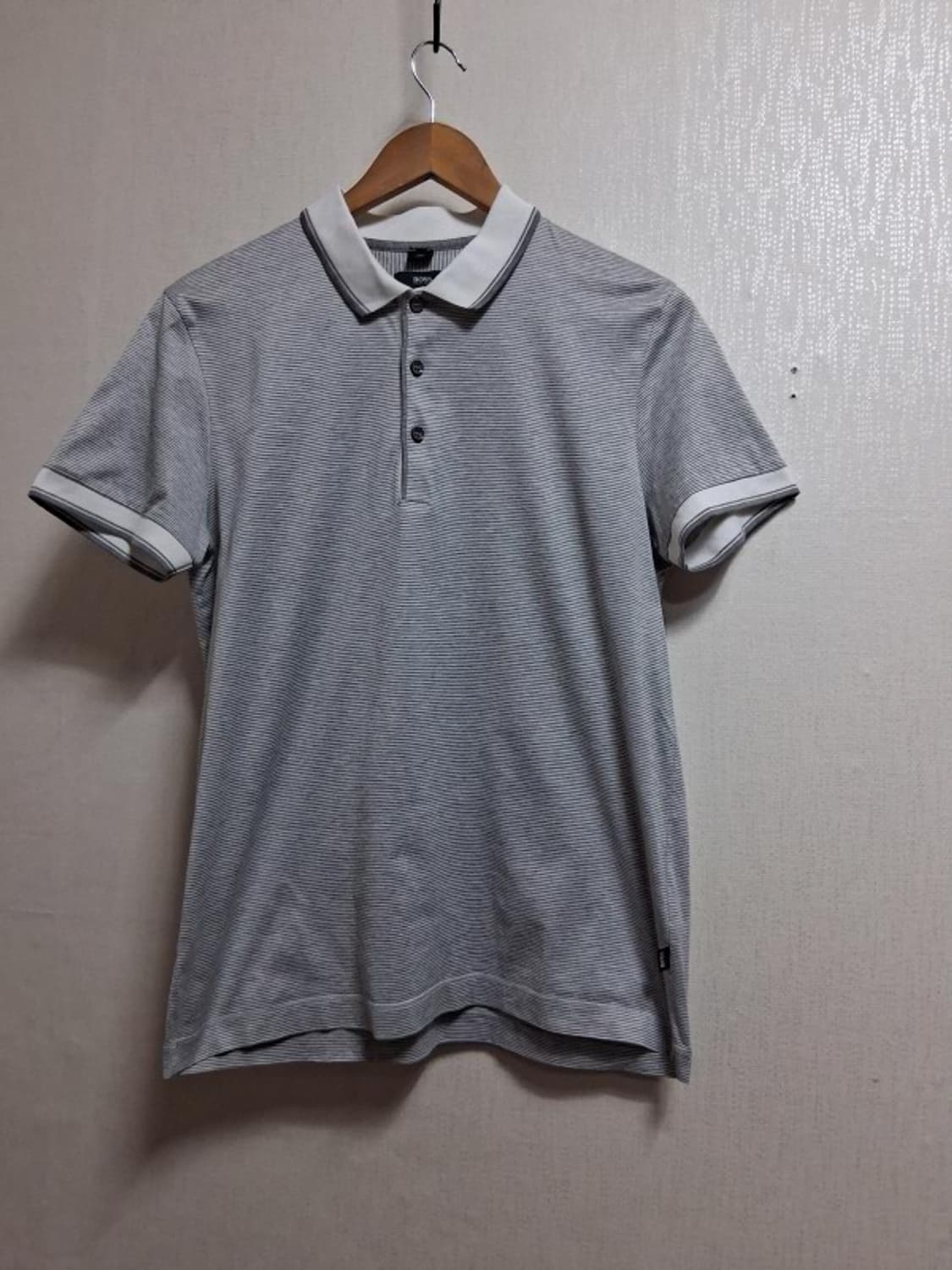 휴고보스 남성 반팔면티 카라티 최고의컨디션 남성 90 작은 M  상품이미지1