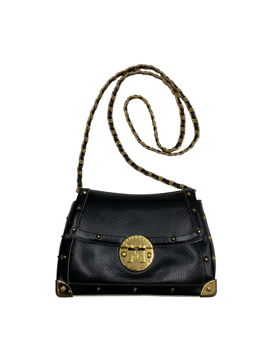 메트로시티 y2k 금장 체인크로스백 상품이미지1