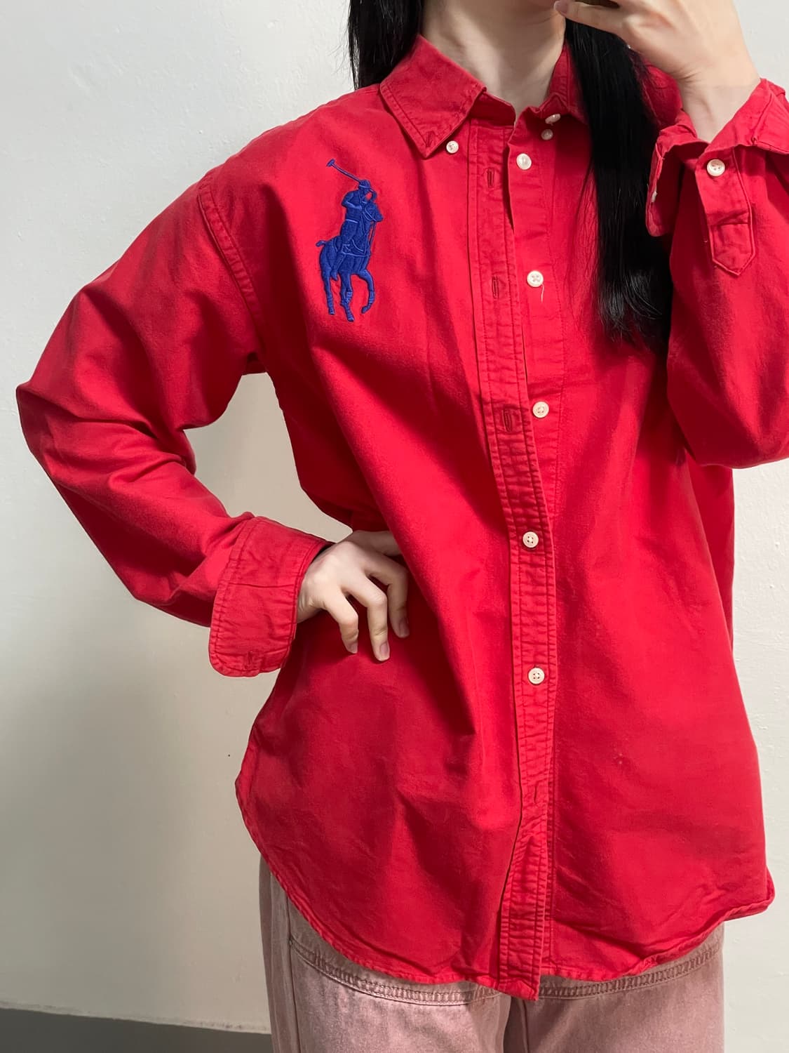 폴로 빅포니 셔츠 상품이미지2