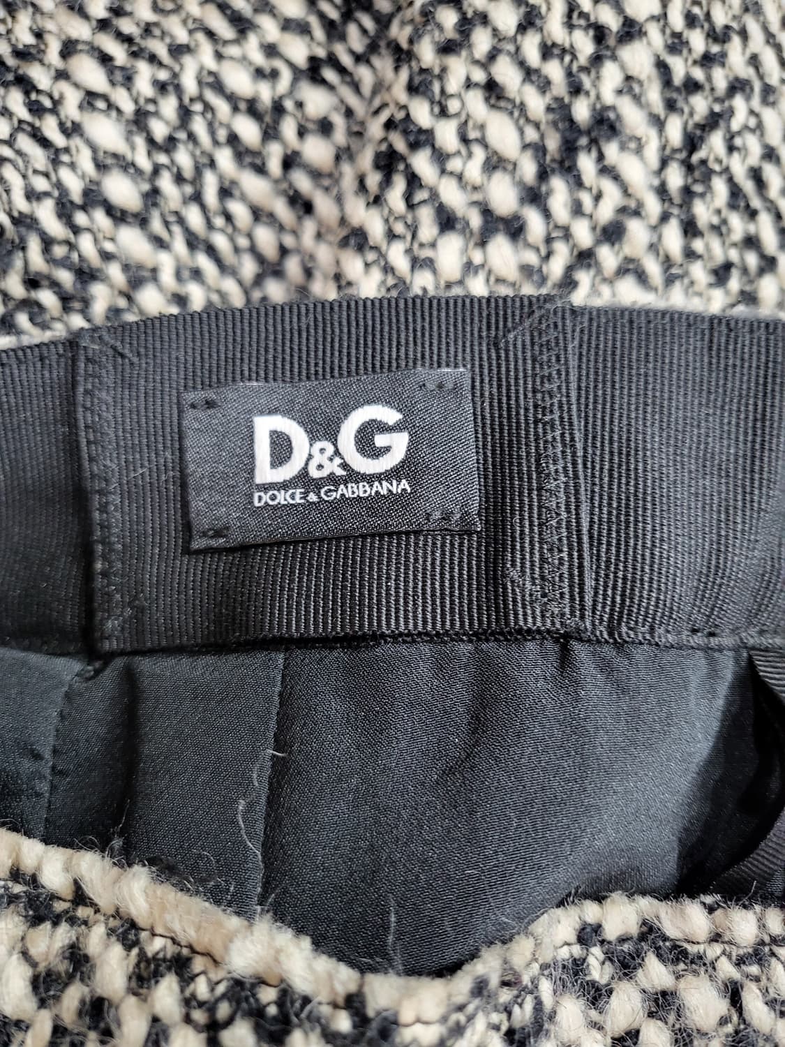 돌체앤가바나 트위드 스커트 상품이미지4