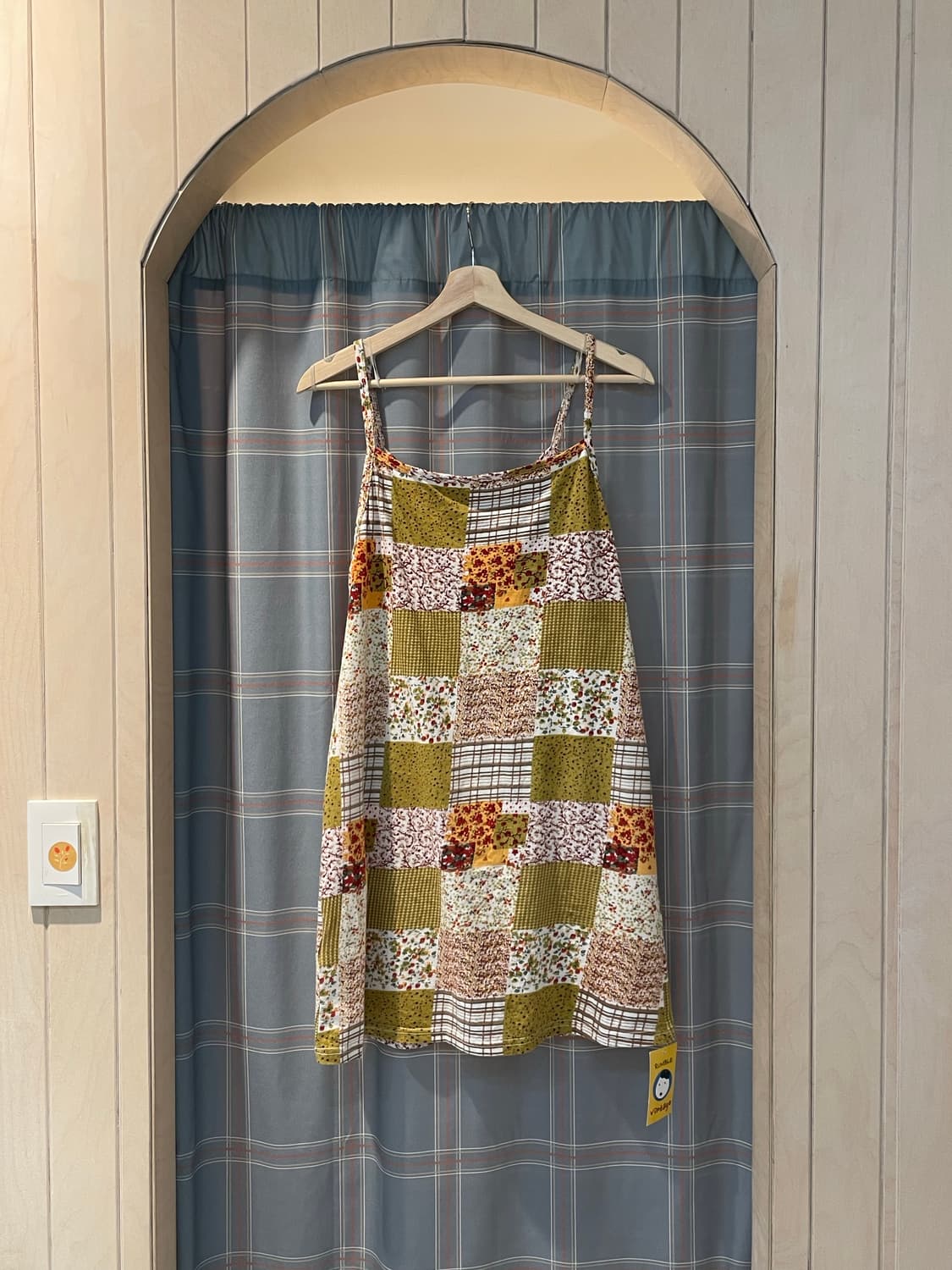 일본 하구미 패치워크원피스 상품이미지5