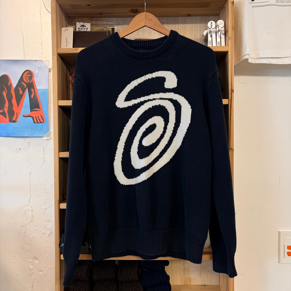 스투시 컬리S 스웨터 상품이미지1