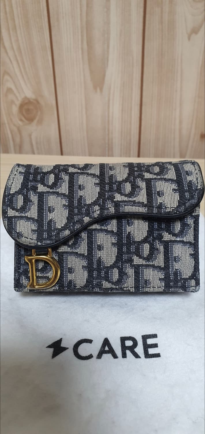 디올 오블리크 새들 지갑/카드지갑 정품A급(감정O) 상품이미지2