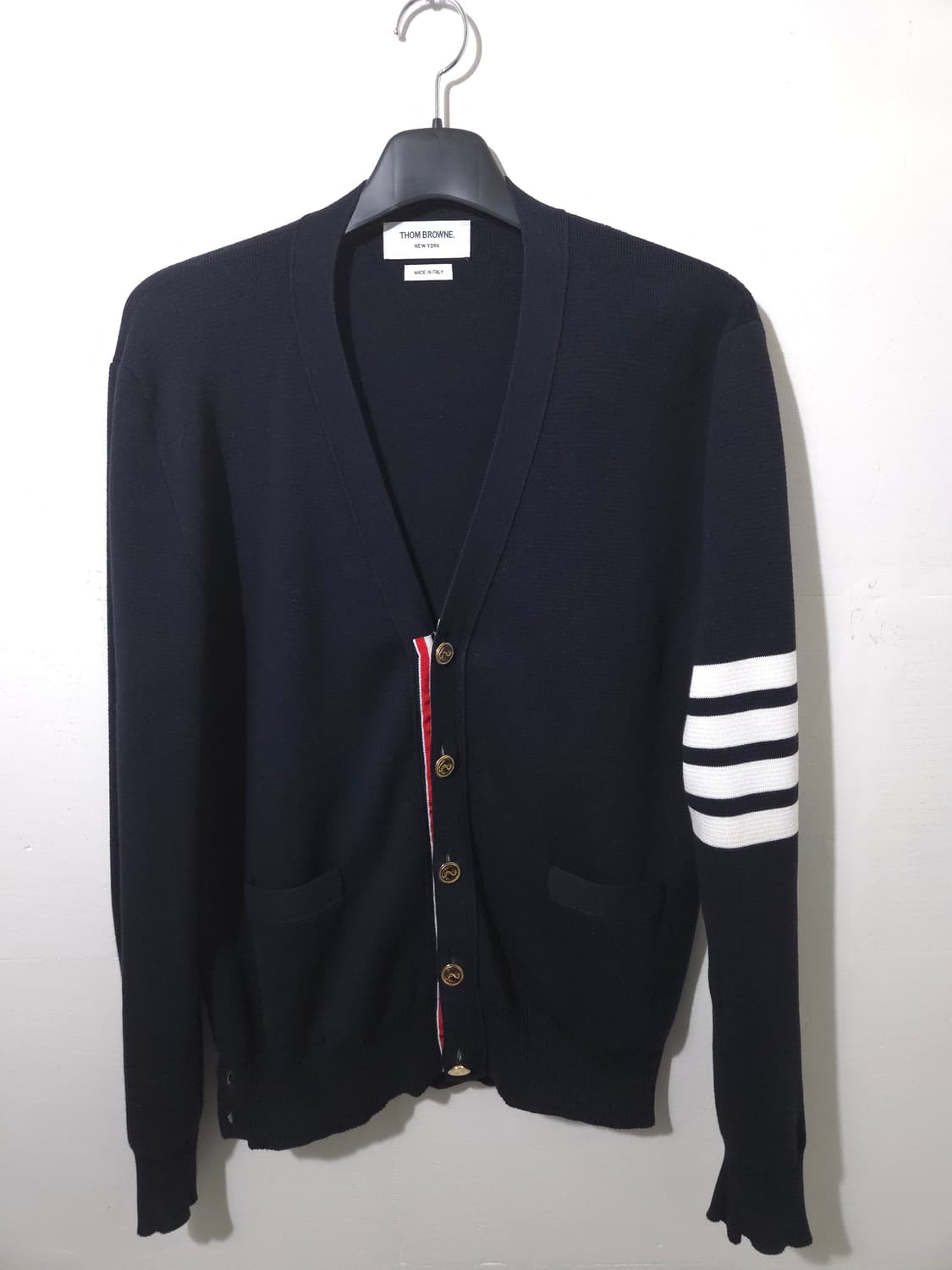 [새상품급, 3Size] 톰브라운 밀라노스티치 금장 가디건  상품이미지1