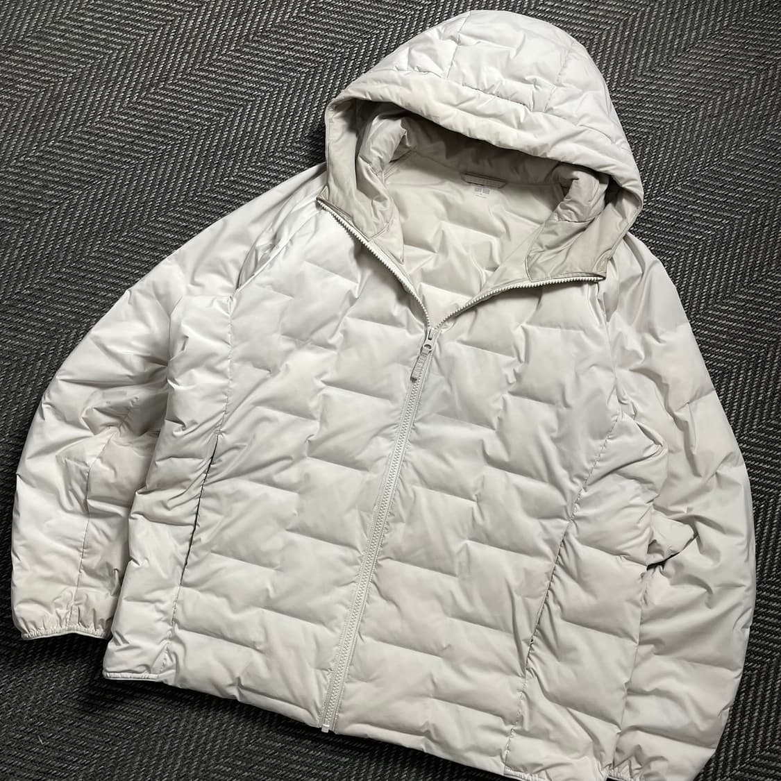 유니클로 퍼프테크 경량 후드 패딩 점퍼y 4567 상품이미지1