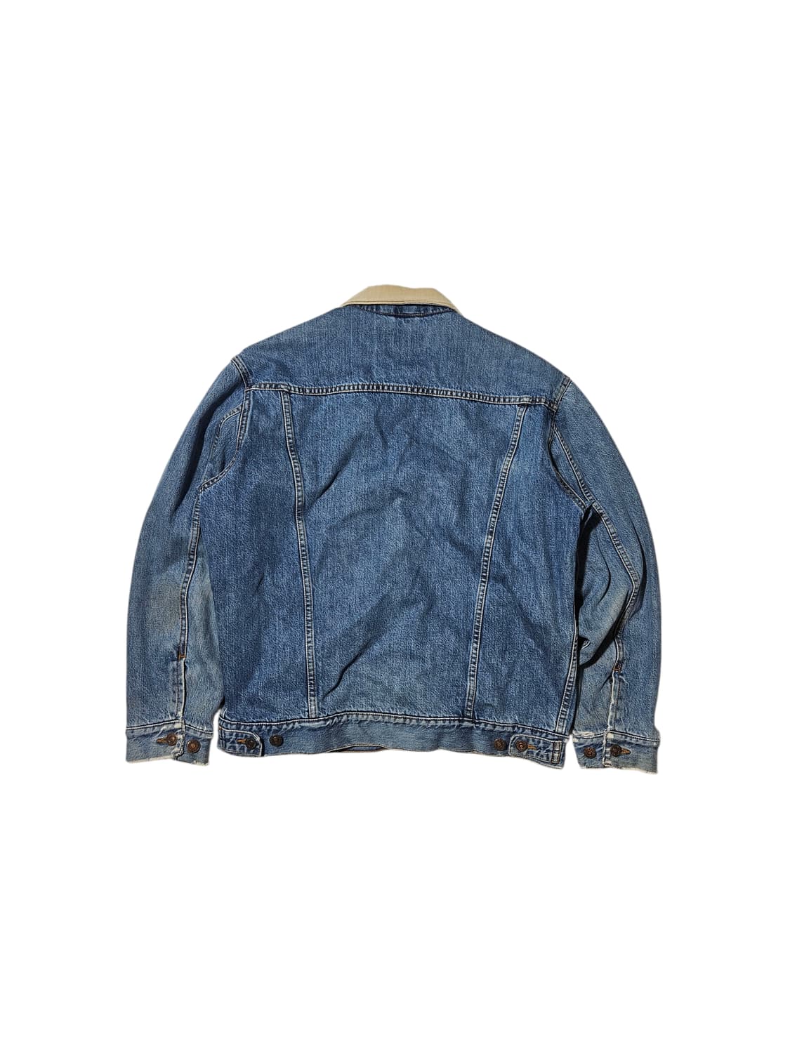 리바이스 블랭킷 라이너 데미지 트러커 자켓 청자켓 L 상품이미지3