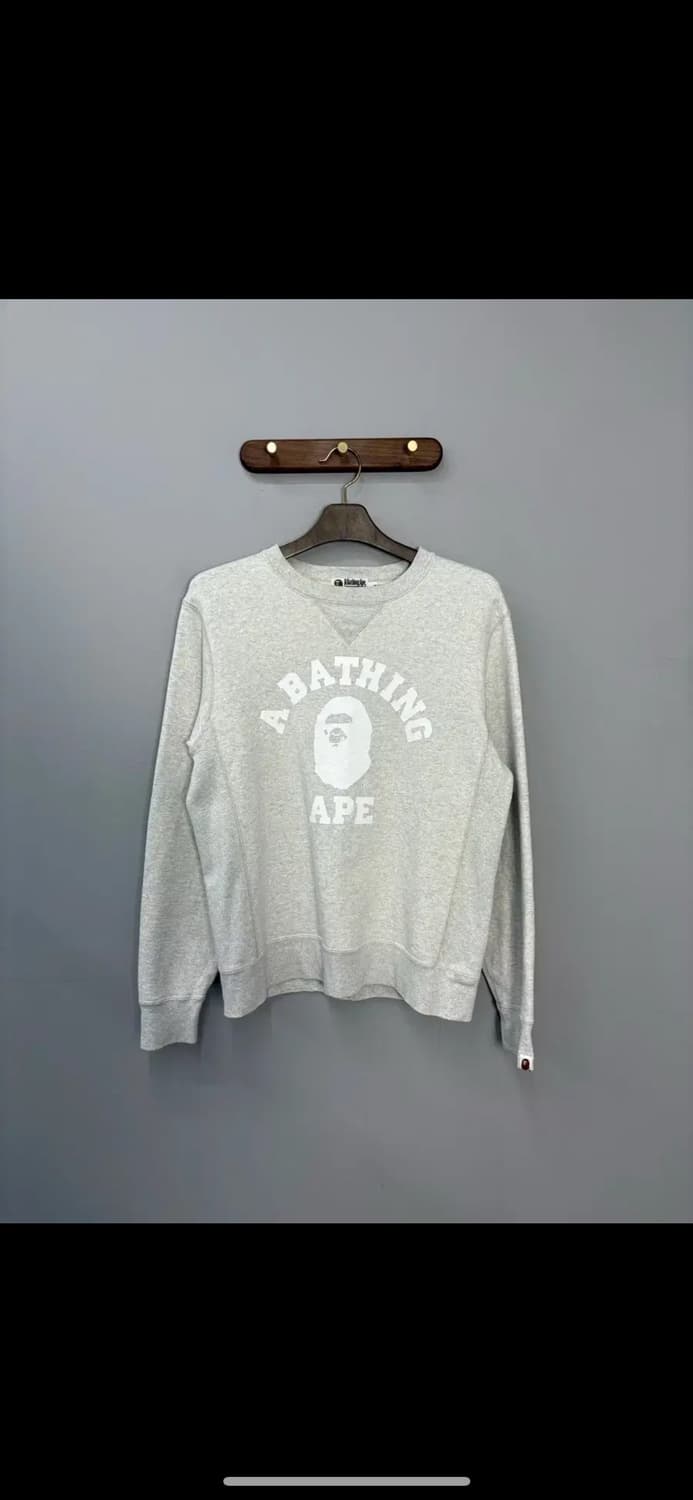 베이프 컬리지 빅로고 박시핏 스웻셔츠 H1499 상품이미지2