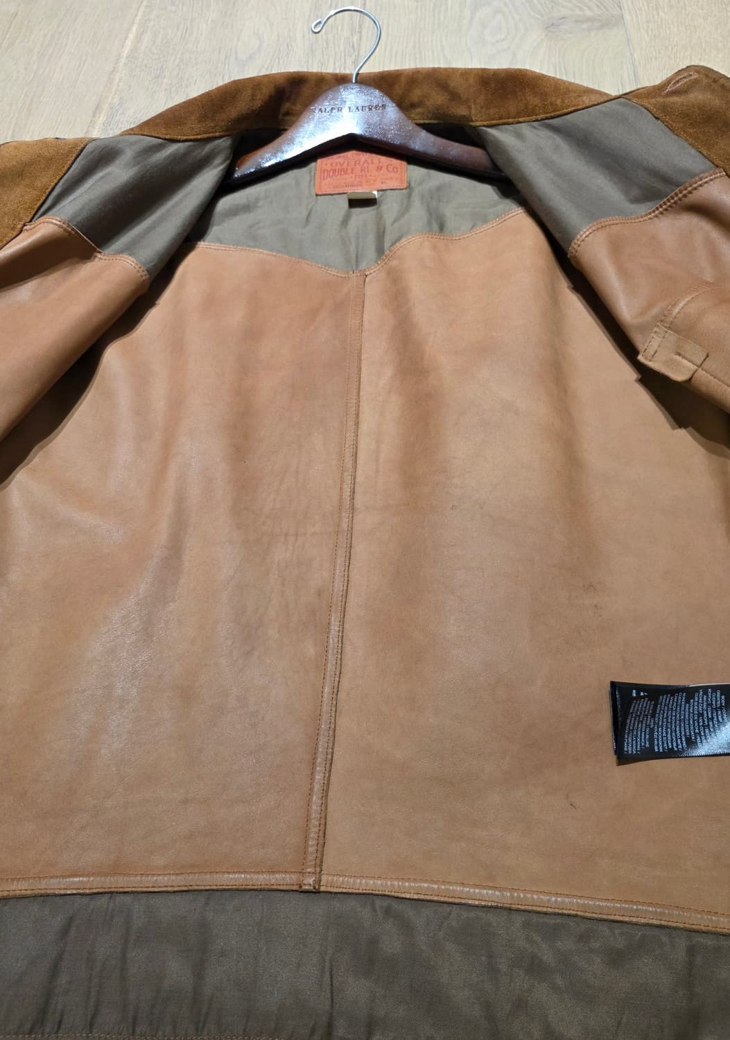 RRL 랄프로렌의 스웨이드 자켓입니다
 더블알엘 상품이미지3
