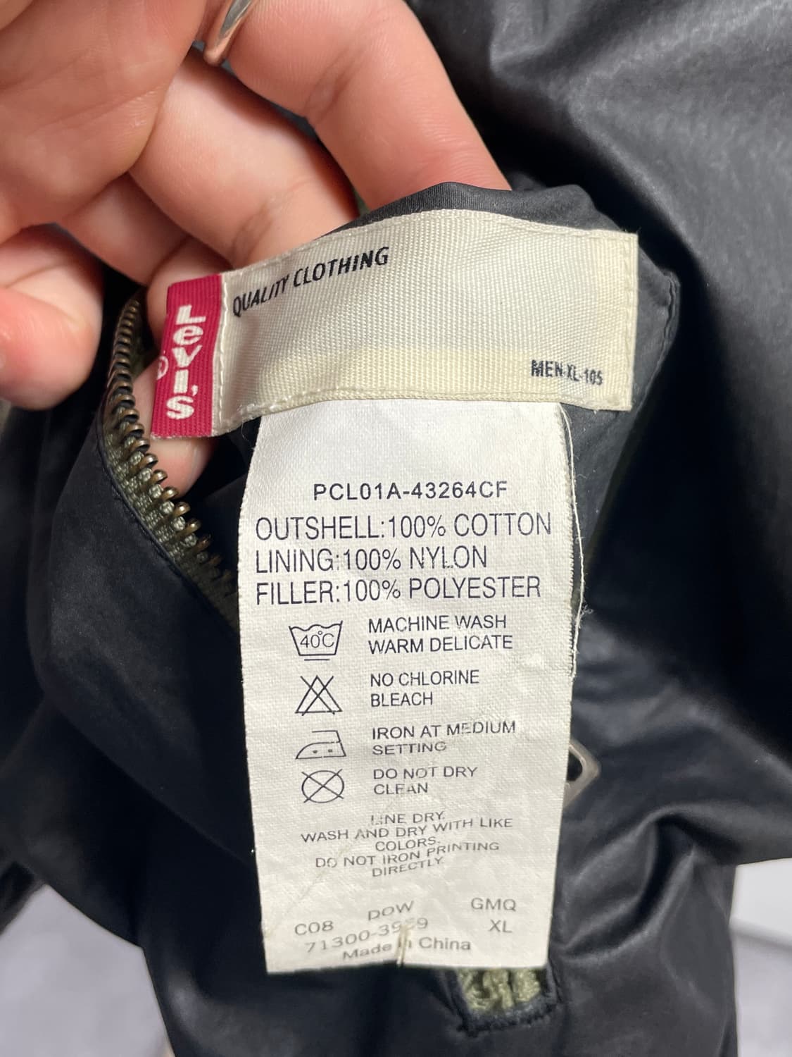 리바이스 리버시블 프린팅 후드 자켓 (on.729) 상품이미지4