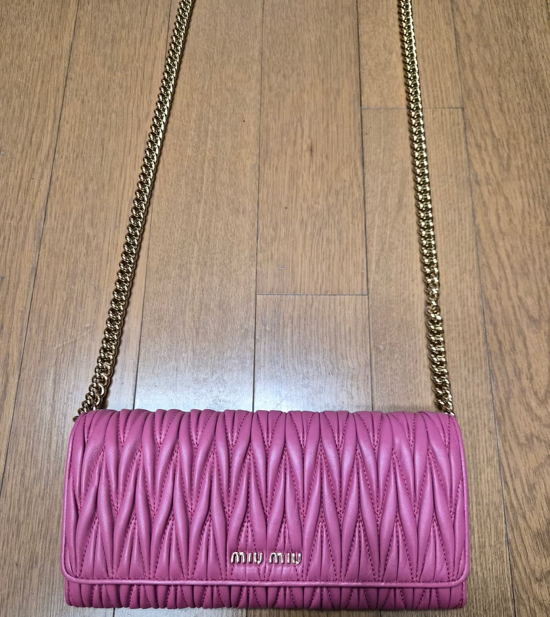 (정품) 미우미우 마틀라세 나파 크로스백 (명품 여성 가방 숄더백 마테라 상품이미지2