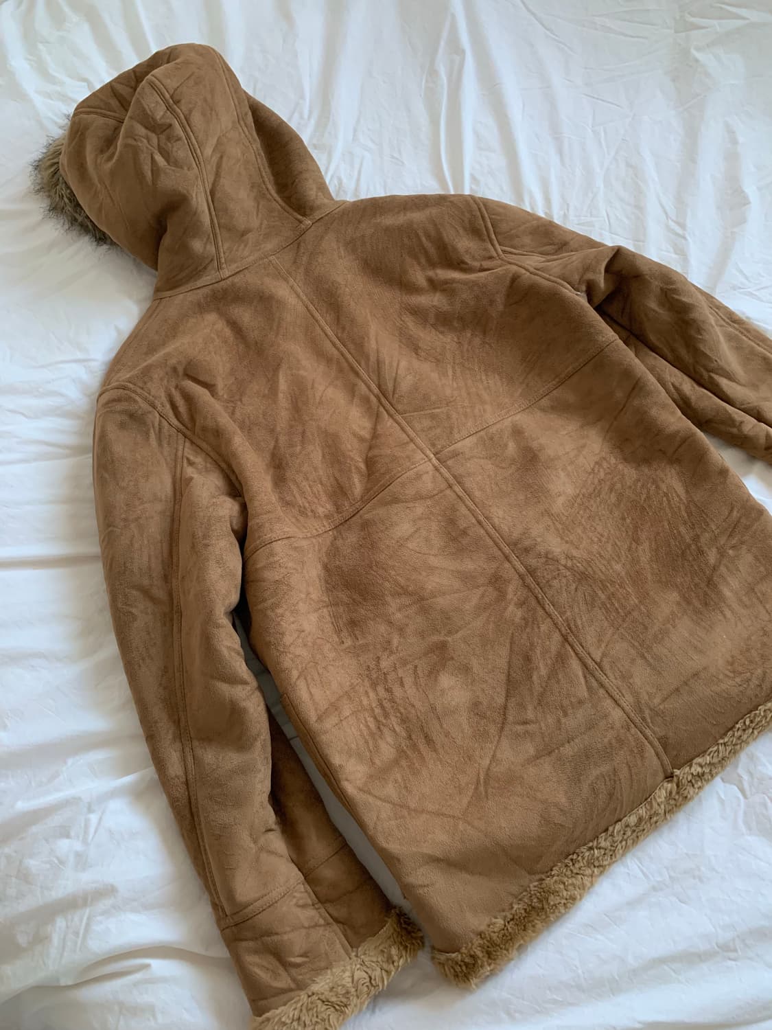 카멜 스웨이드 야상 상품이미지5