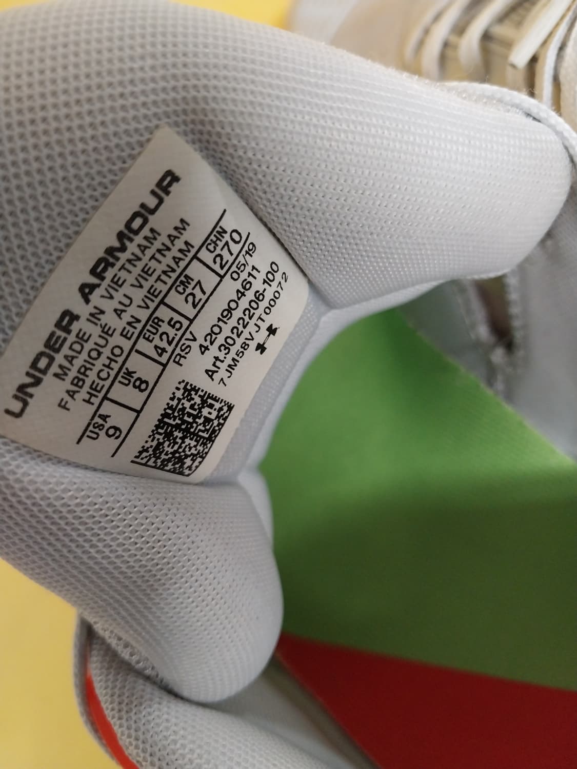 남성 언더아머 호버 에이펙스 트레이닝화, 운동화 (270) 상품이미지9