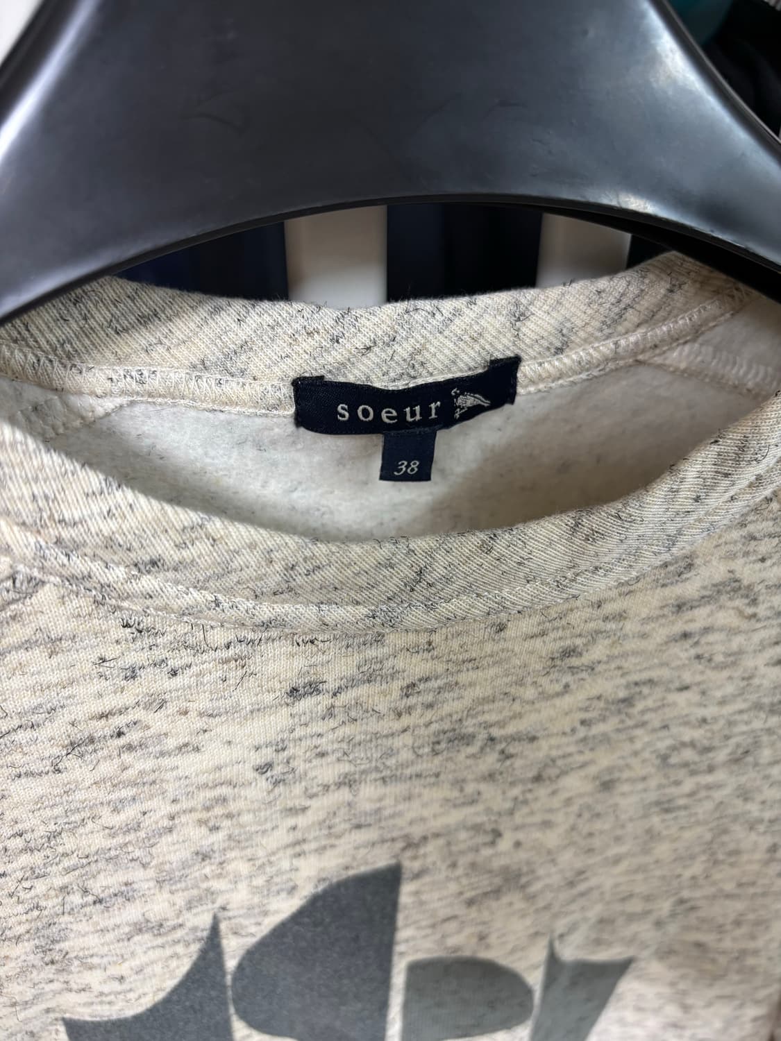 Soeur 기모 맨투맨 상품이미지3