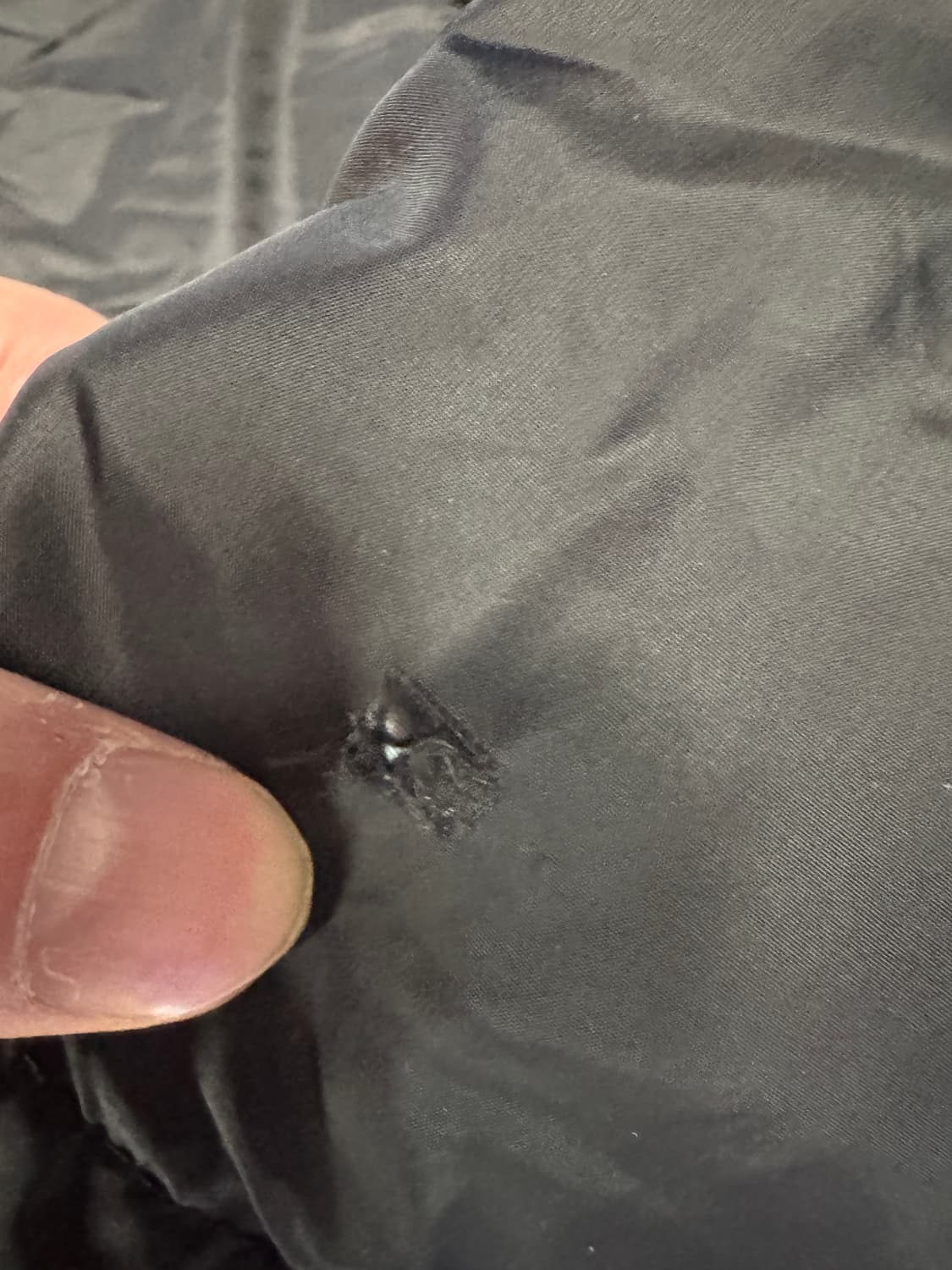 타미힐피거 스몰 로고 오버핏 블랙 패딩 점퍼 상품이미지6