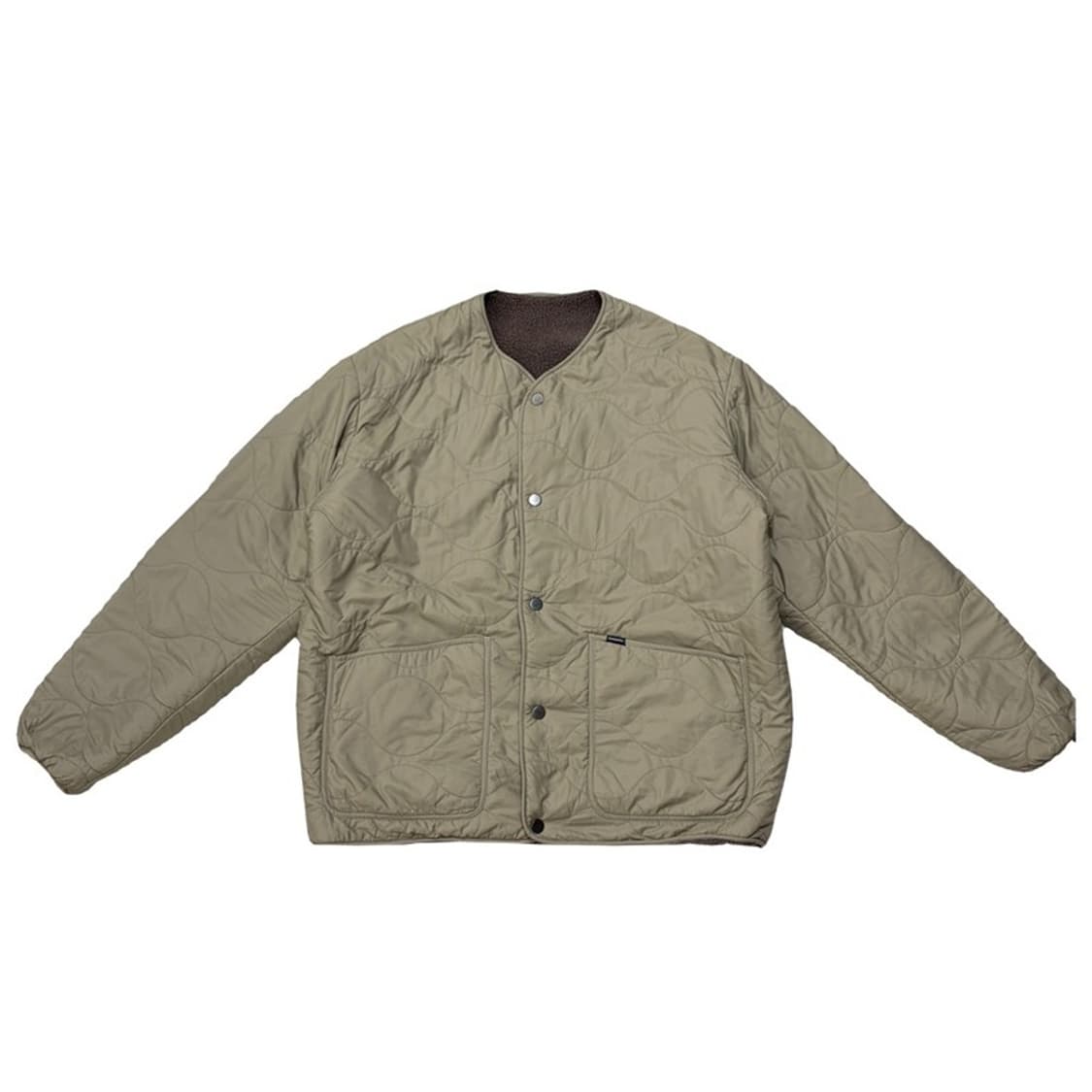 COVERNAT 숏 퀼팅 리버서블 자켓 M 상품이미지7