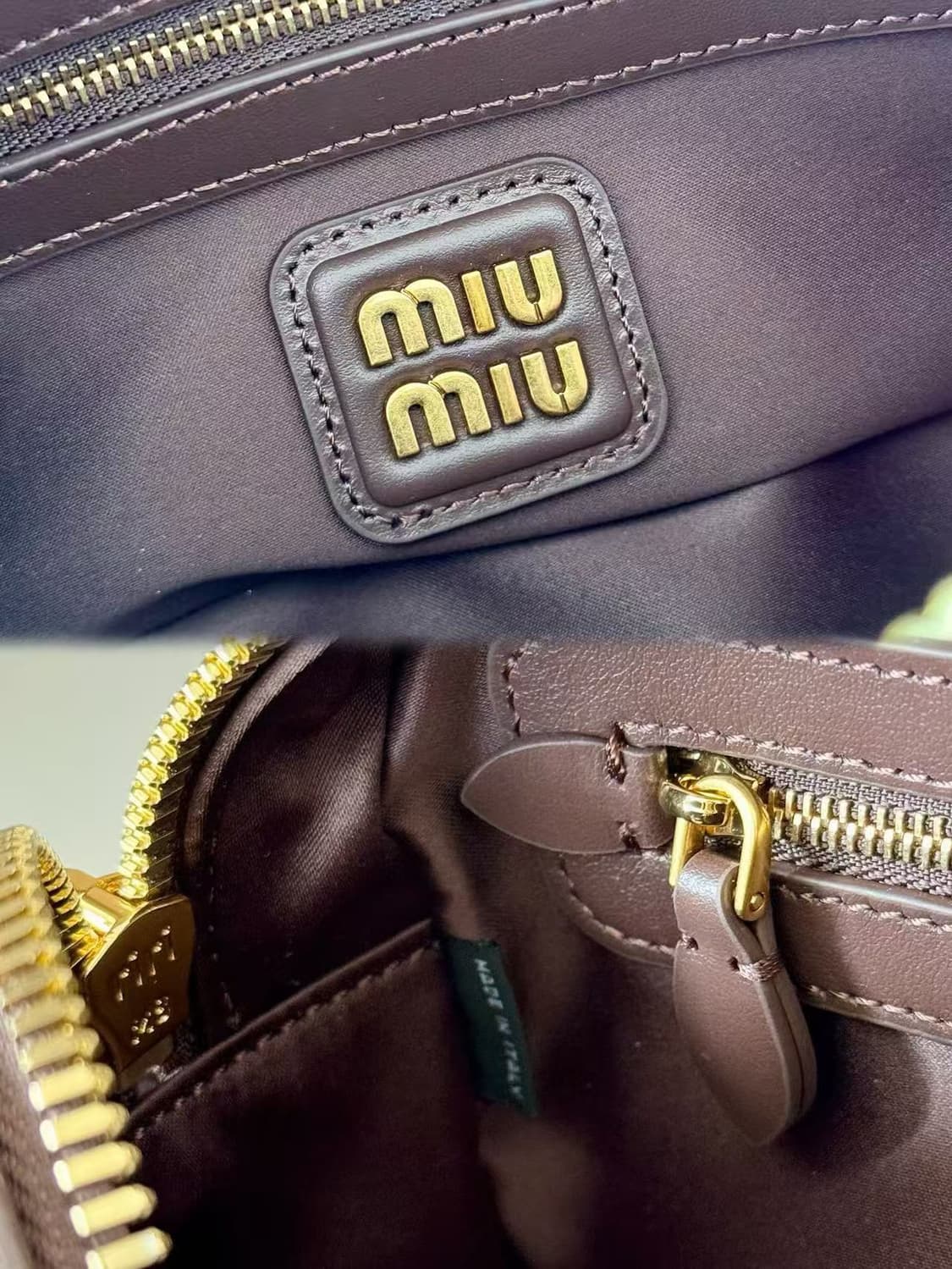 미우 미우 아르카디 레더 미니백 상품이미지7