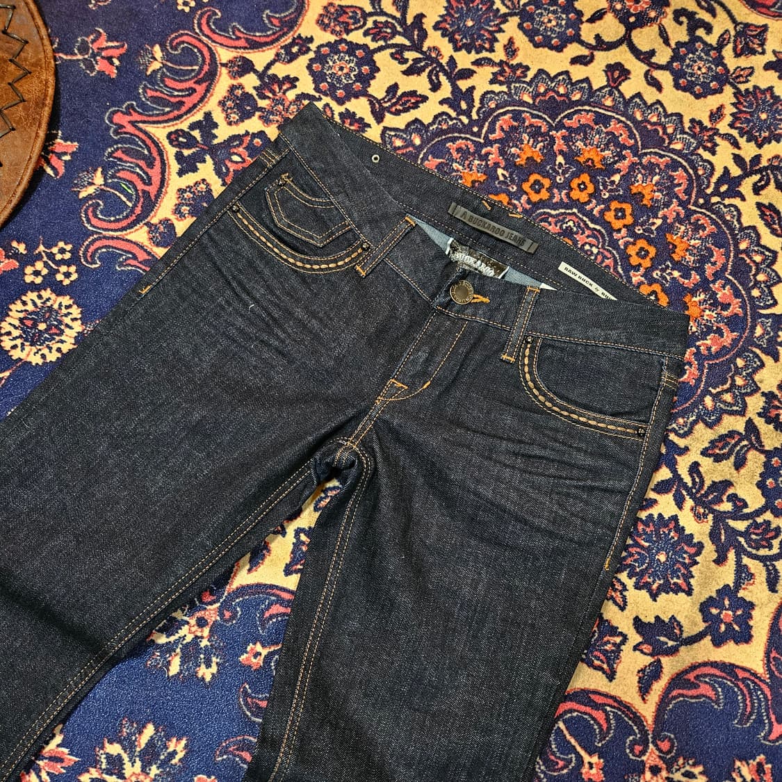 Raw Buck by 버커루 포켓 스티치 부츠컷 데님 팬츠  상품이미지2