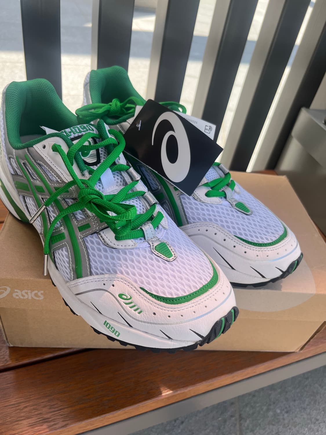 아식스 gel 1090 그린 295 판매합니다 상품이미지1
