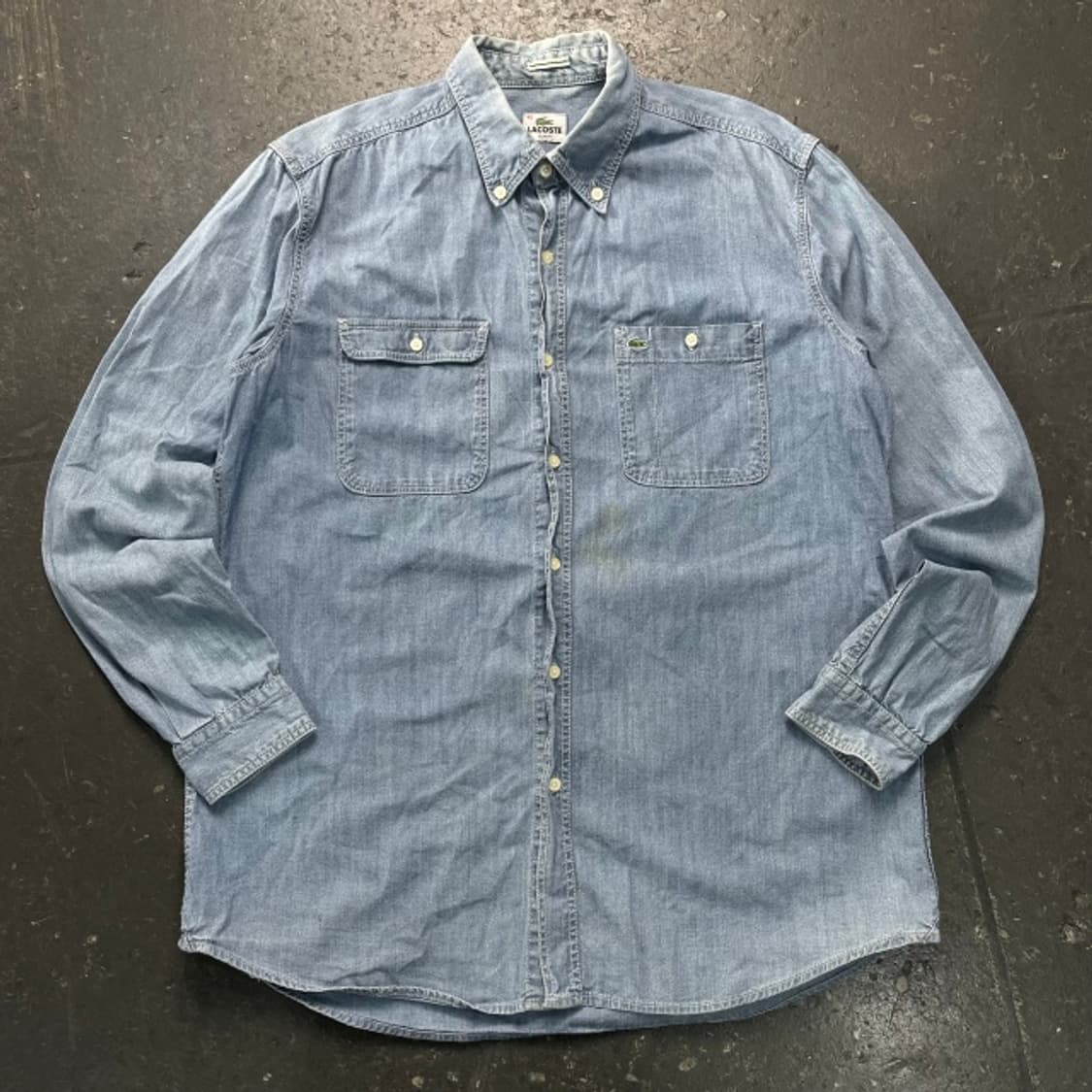 100 라코스테 데님셔츠 상품이미지1