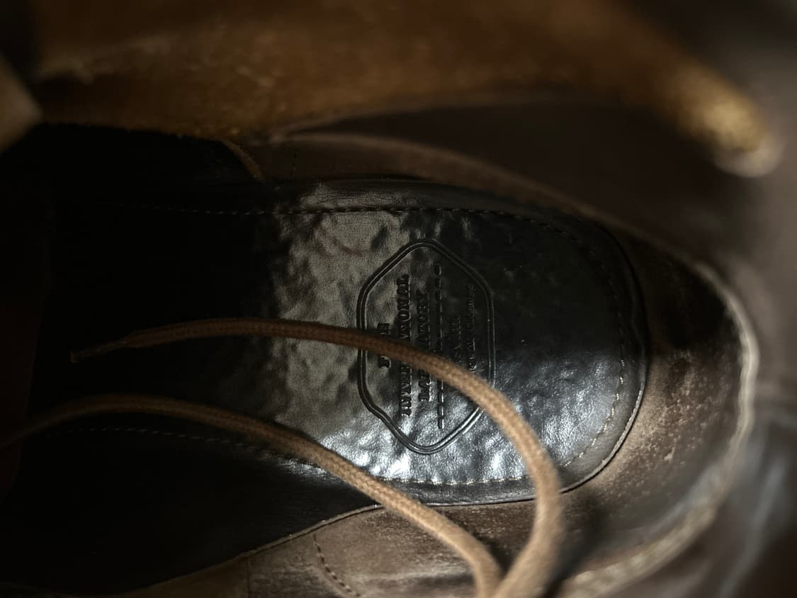 VISVIM 비즈빔 네추럴브라운 스웨이드 버질부츠 10.5 상품이미지7