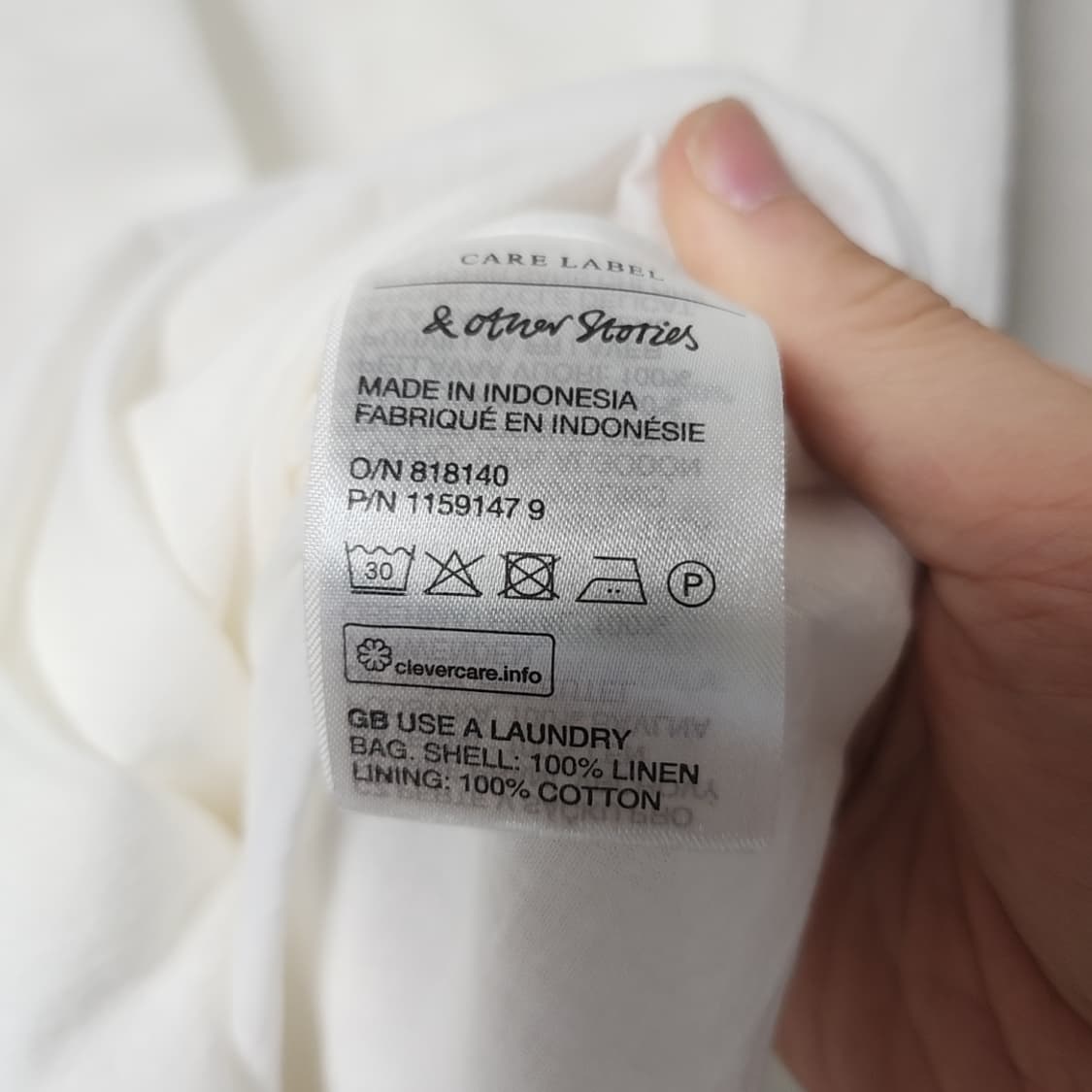 앤아더스토리즈 린넨 원피스 36사이즈 상품이미지4