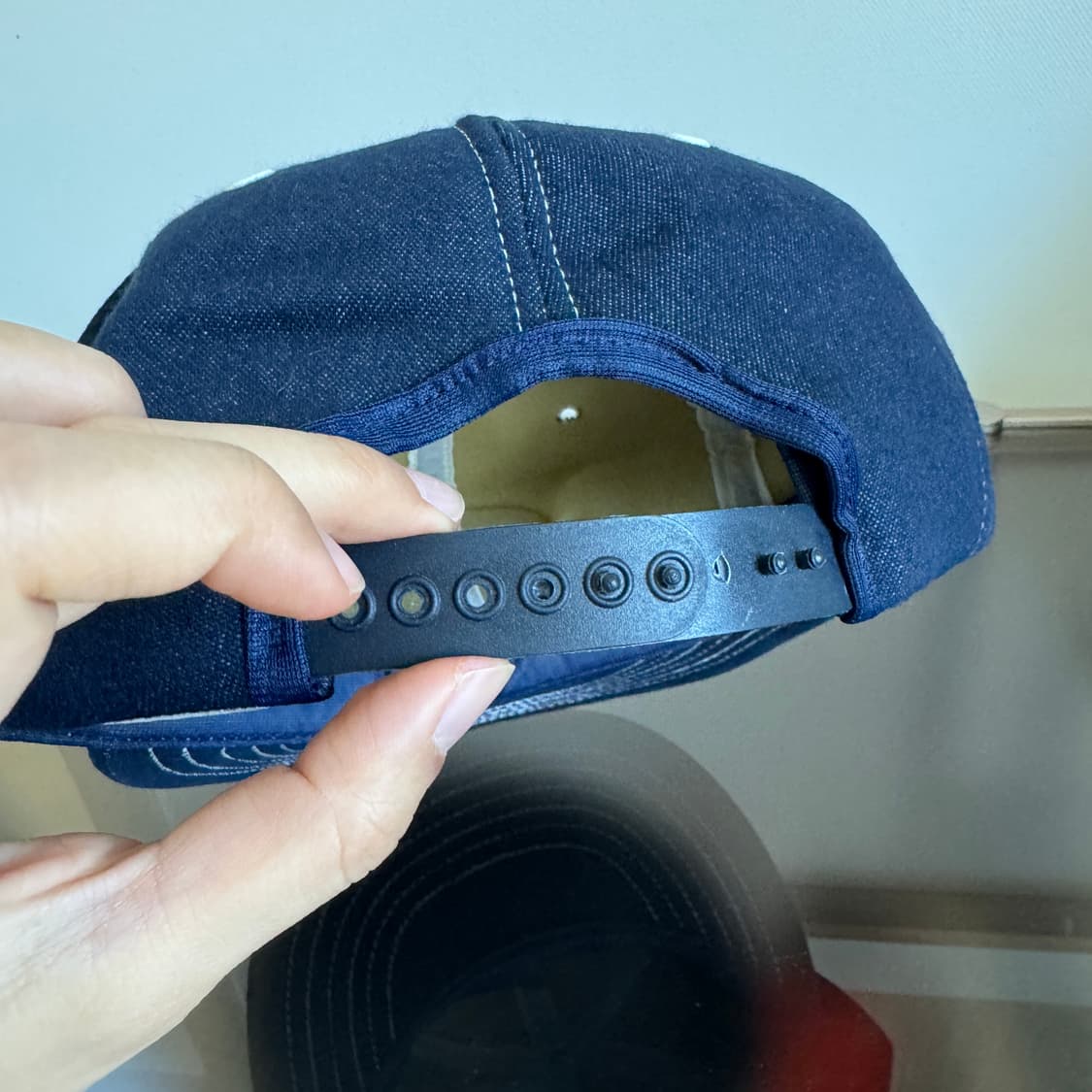 USA LAND BANK 데님 빈티지 모자 볼캡 vintage cap 상품이미지6