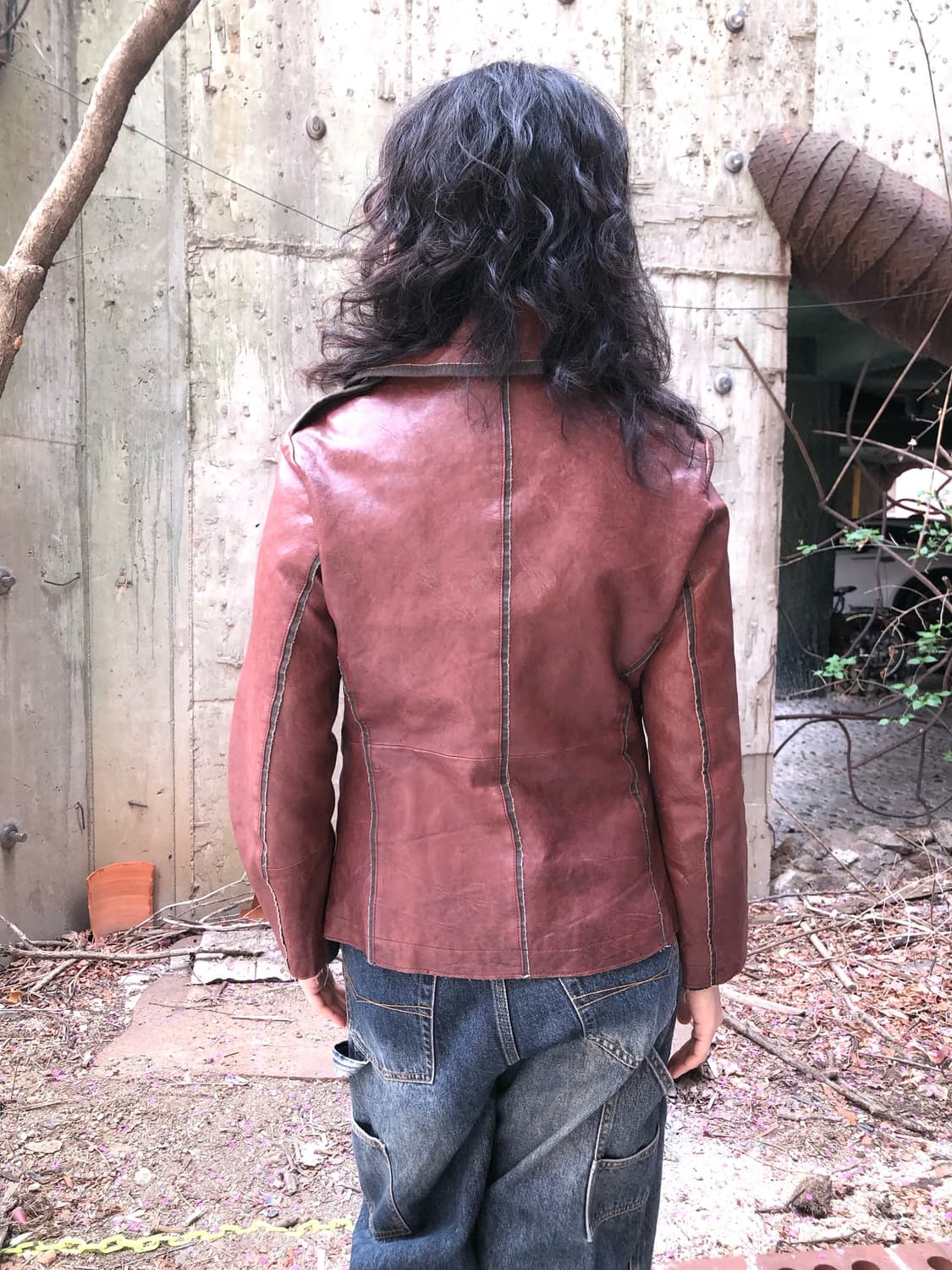 My Tribe real leather jk 상품이미지6