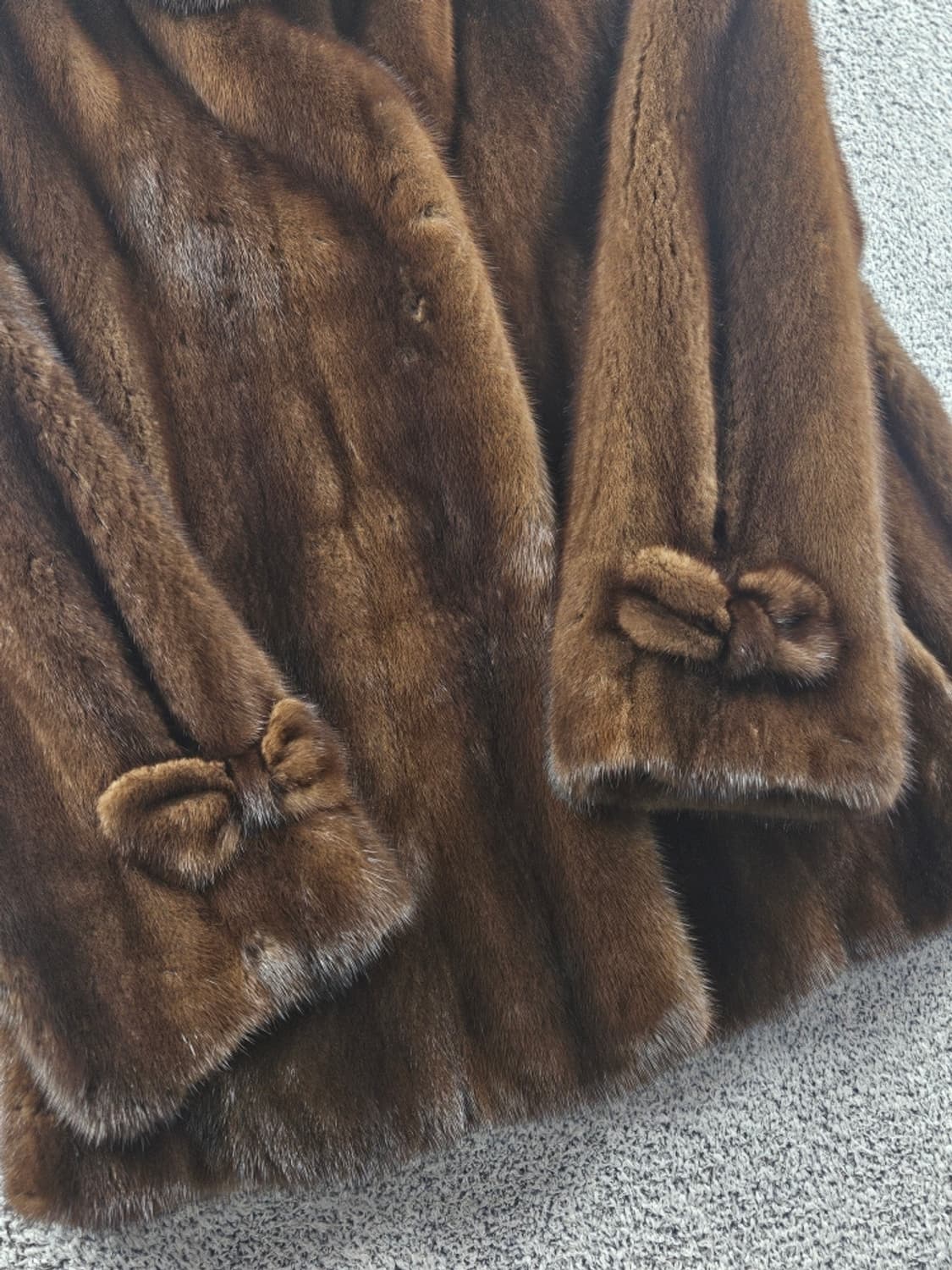 진도 모피 사가 밍크 하프 코트 자켓 ( 상세설명참조 ) / 10917 상품이미지4