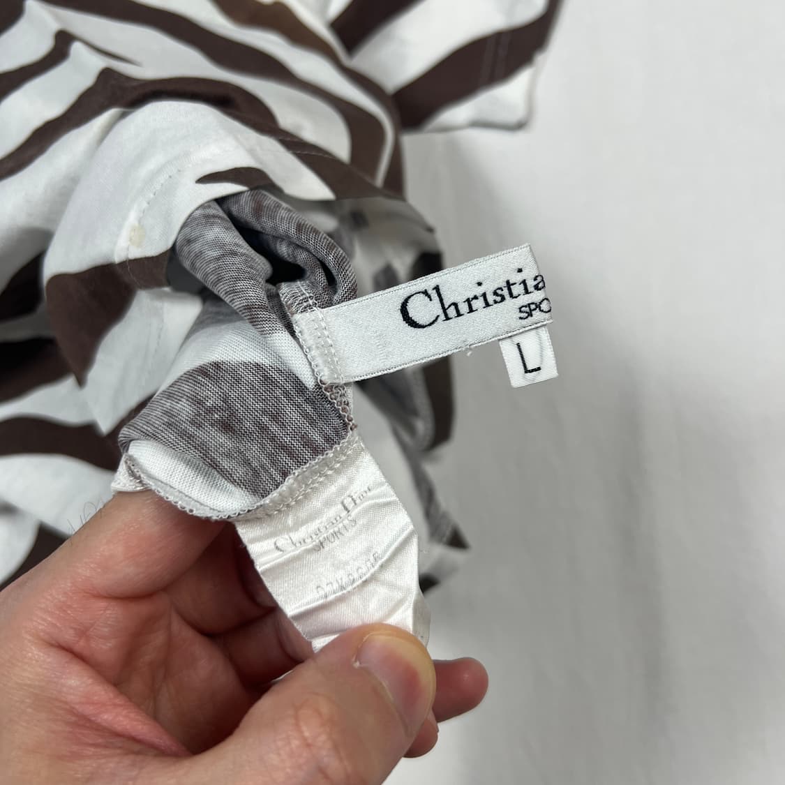 크리스찬디올 christian dior 지브라 패턴 반팔티 상품이미지6