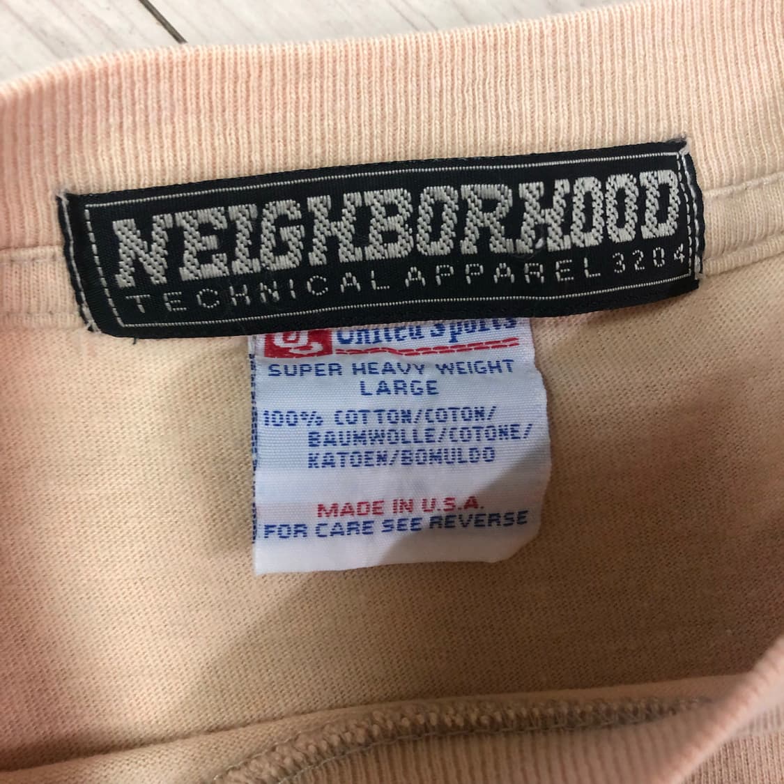 [L] 네이버후드 NY ?? 프린트 반팔티셔츠  상품이미지6