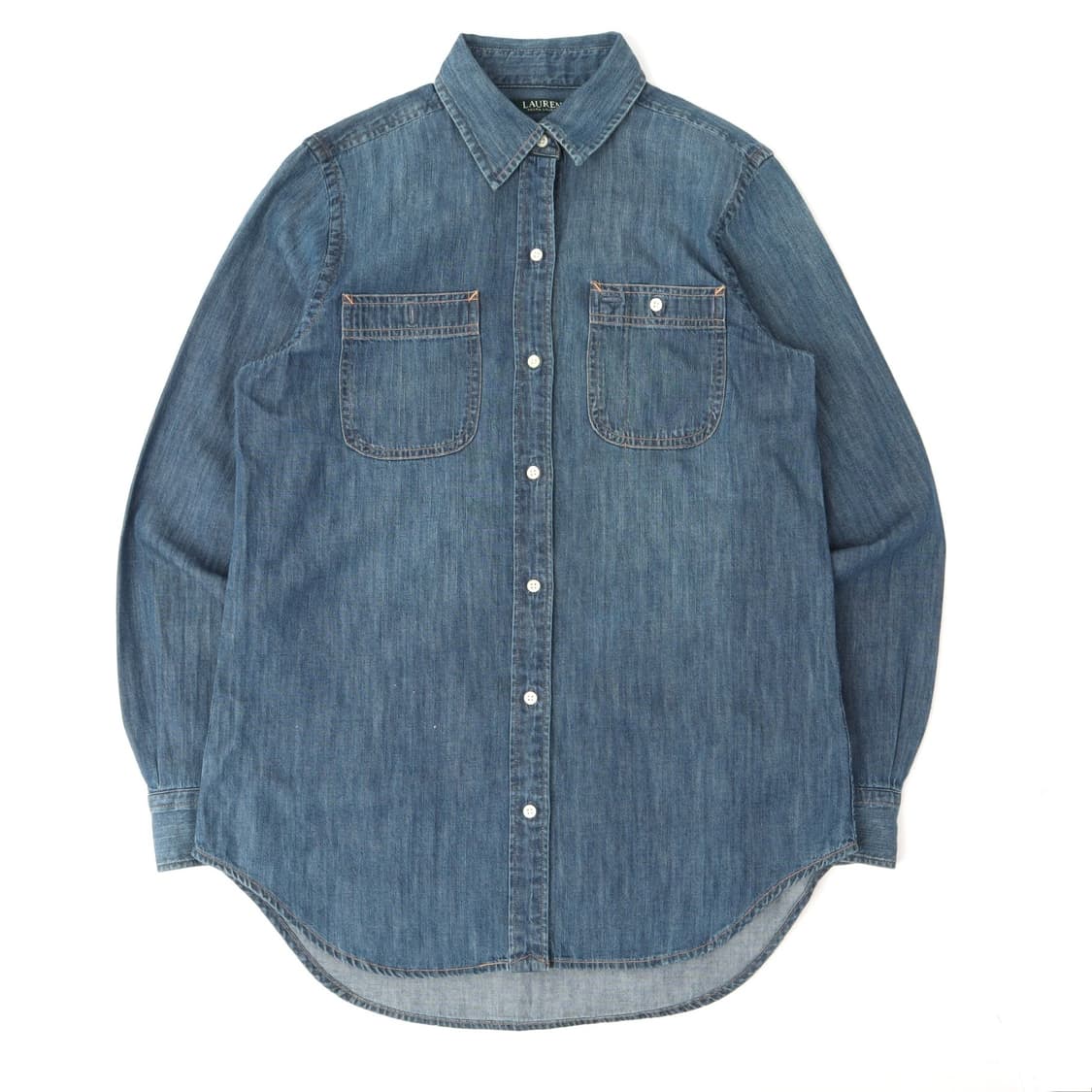로렌 랄프로렌 프론트포켓 데님 셔츠 상품이미지1