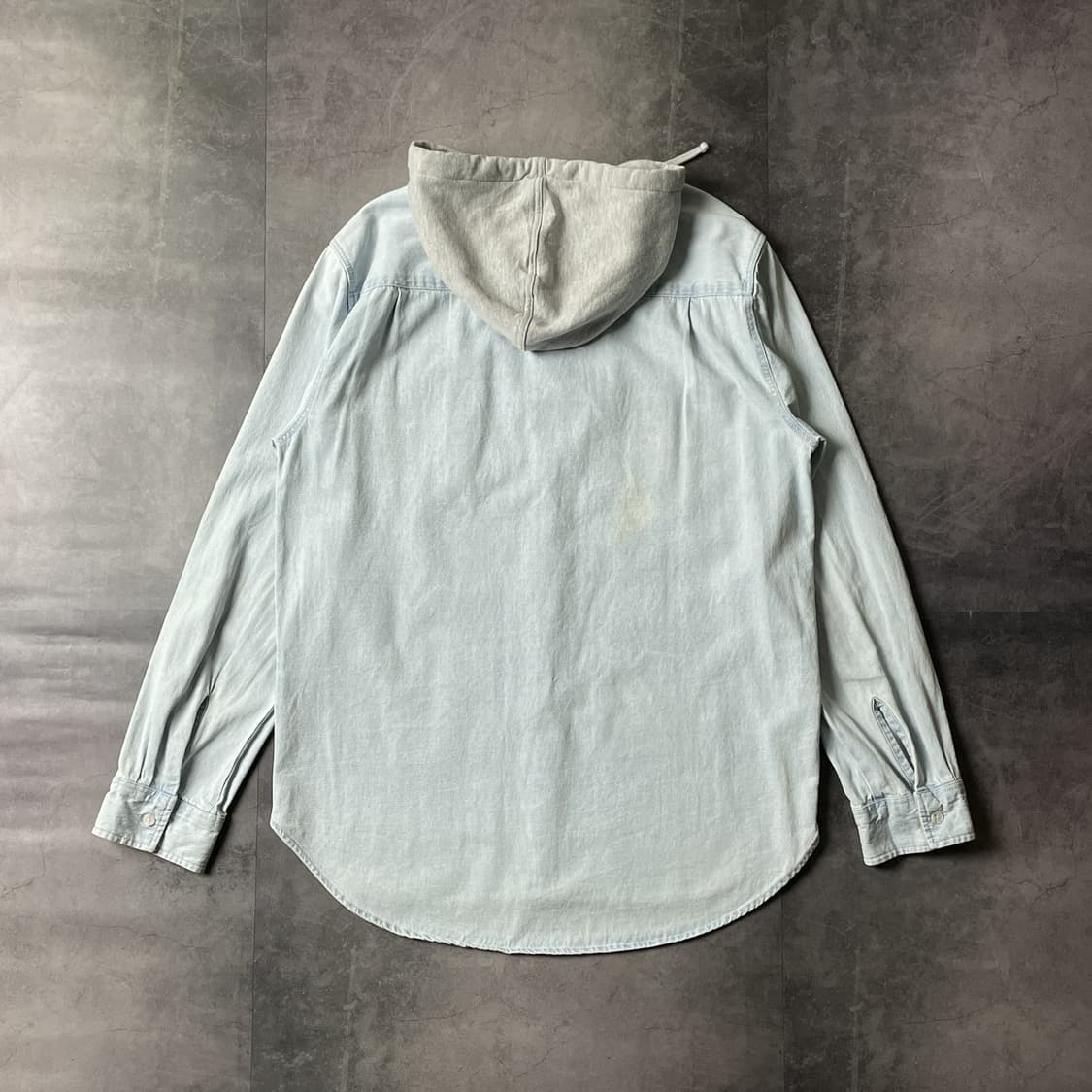 PACSUN 빈티지 코튼 데님 후드셔츠 상품이미지5