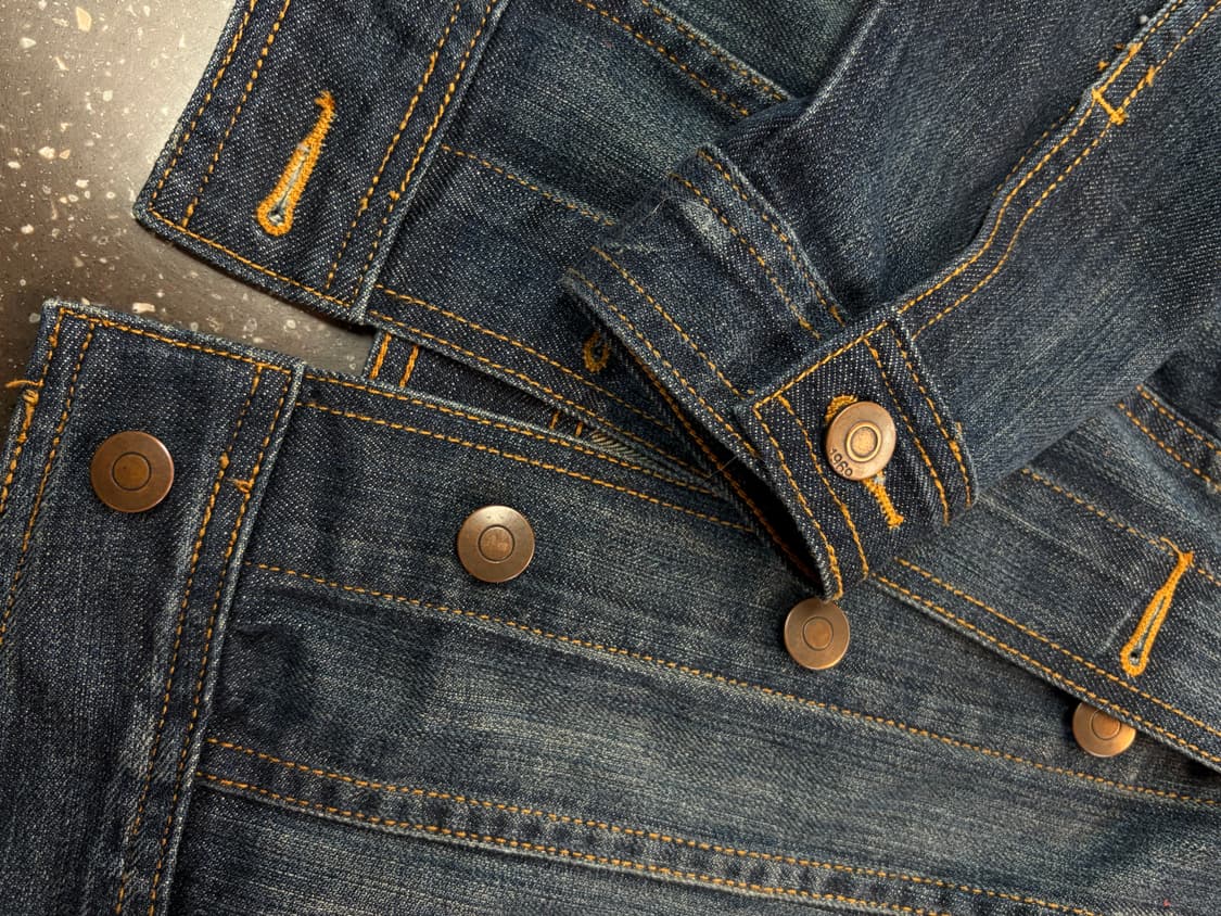 갭 1969 데님 자켓 생지 빈티지워싱 상품이미지5