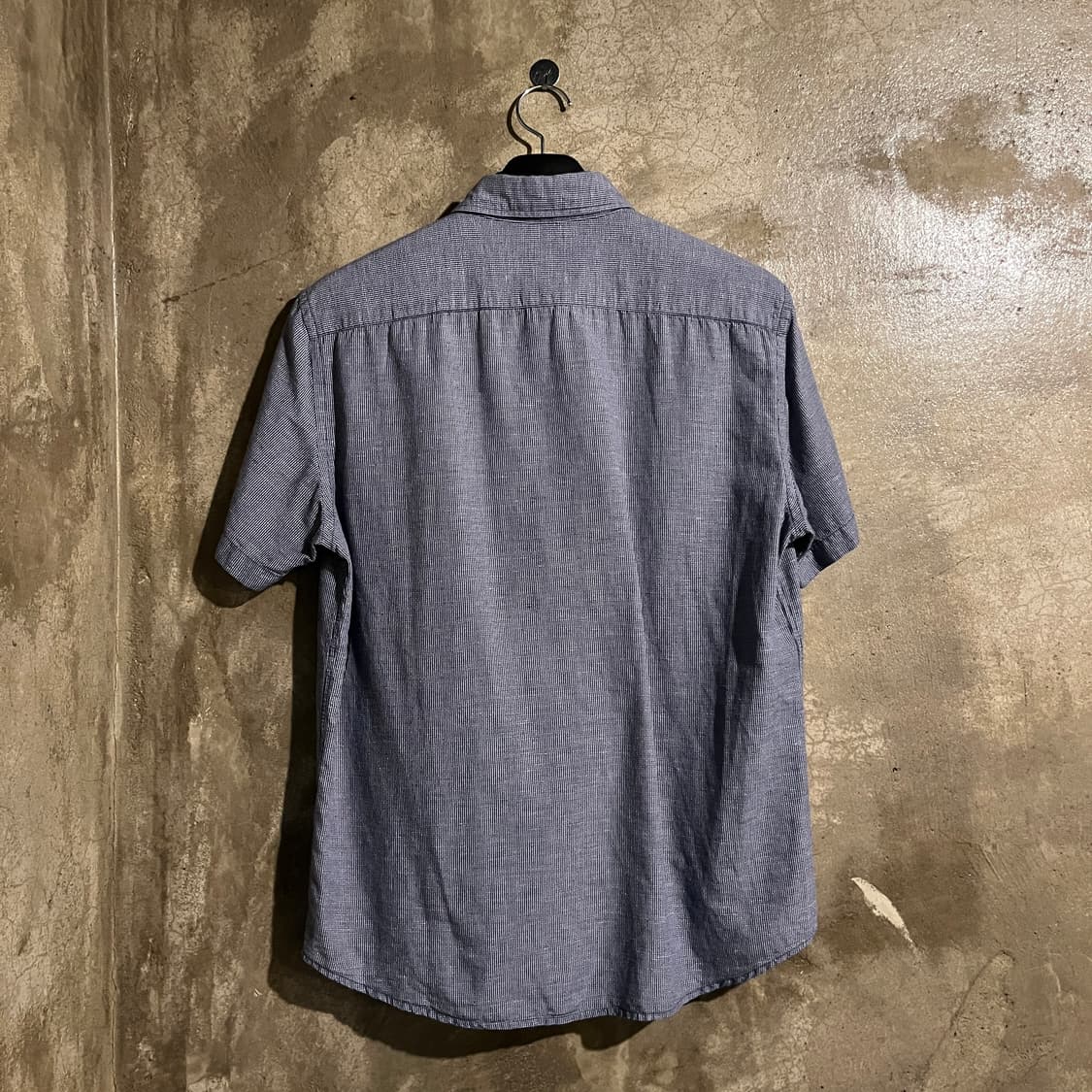 헤지스 린넨 반팔 체크셔츠 상품이미지4