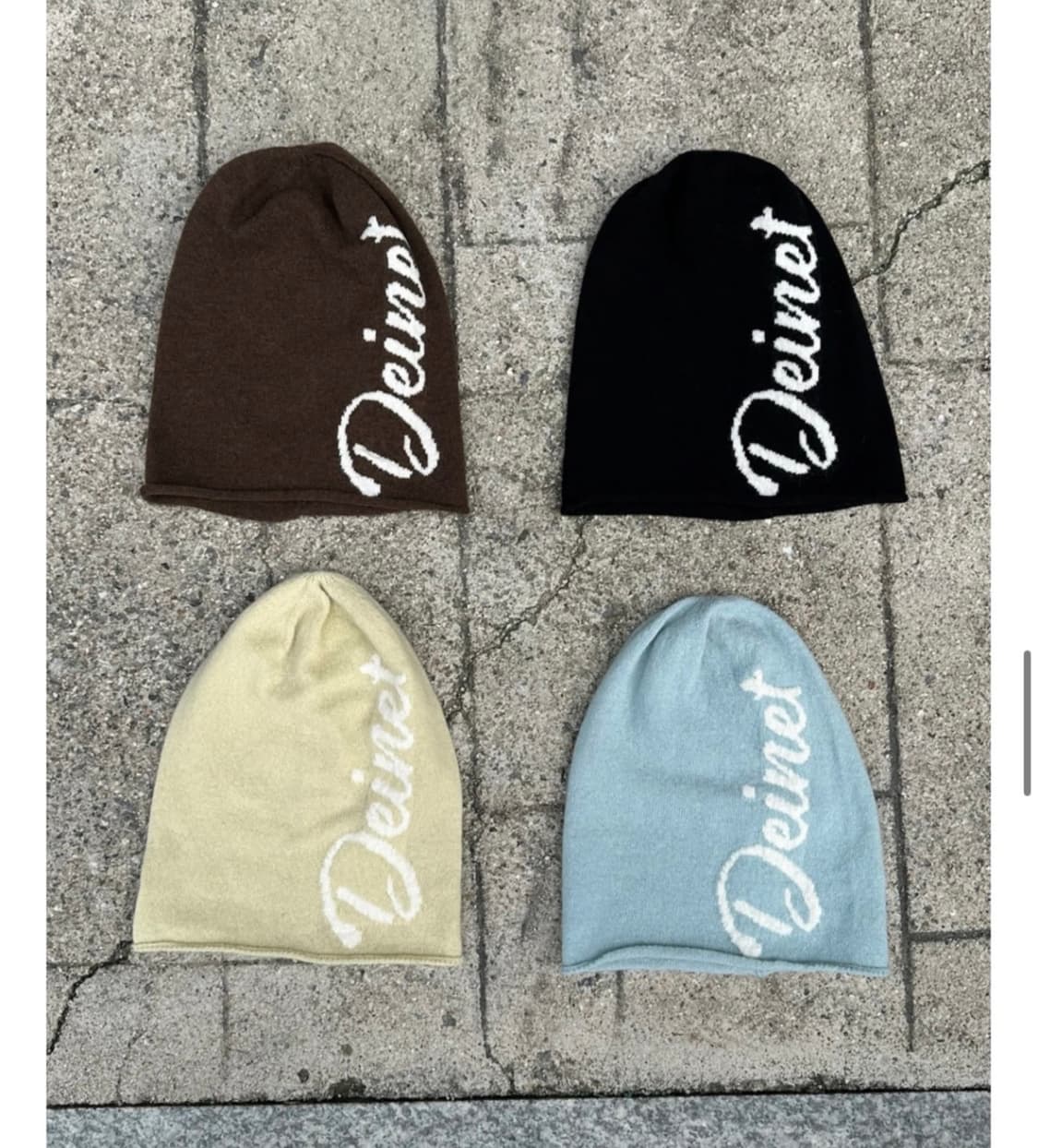 다이닛 울 비니 라이트 블루 상품이미지1