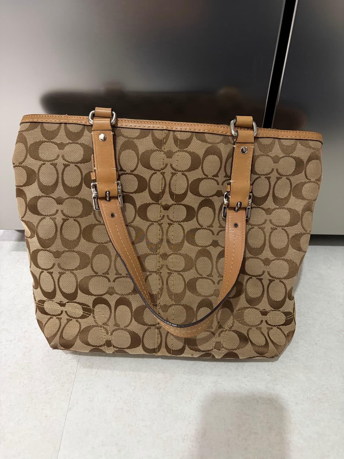 코치 빈티지 숄더백 상품이미지5