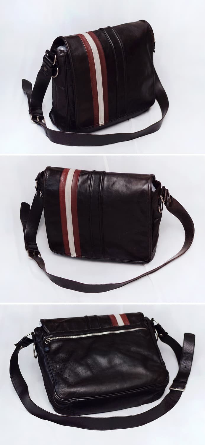 발리 (BALLY) 에도아르도 풀그레인 베지터블 레더 메신저백 상품이미지3