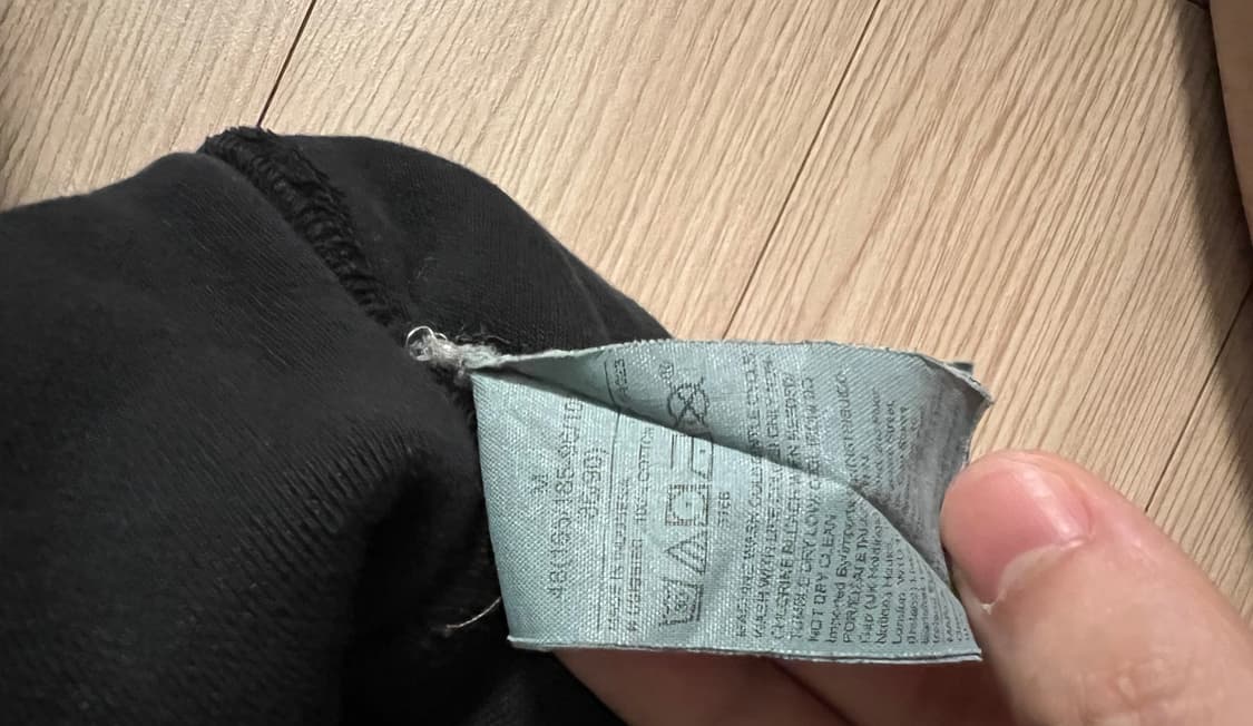 Yeezy gap 퍼펙트 후디 블랙m 새상품 상품이미지5