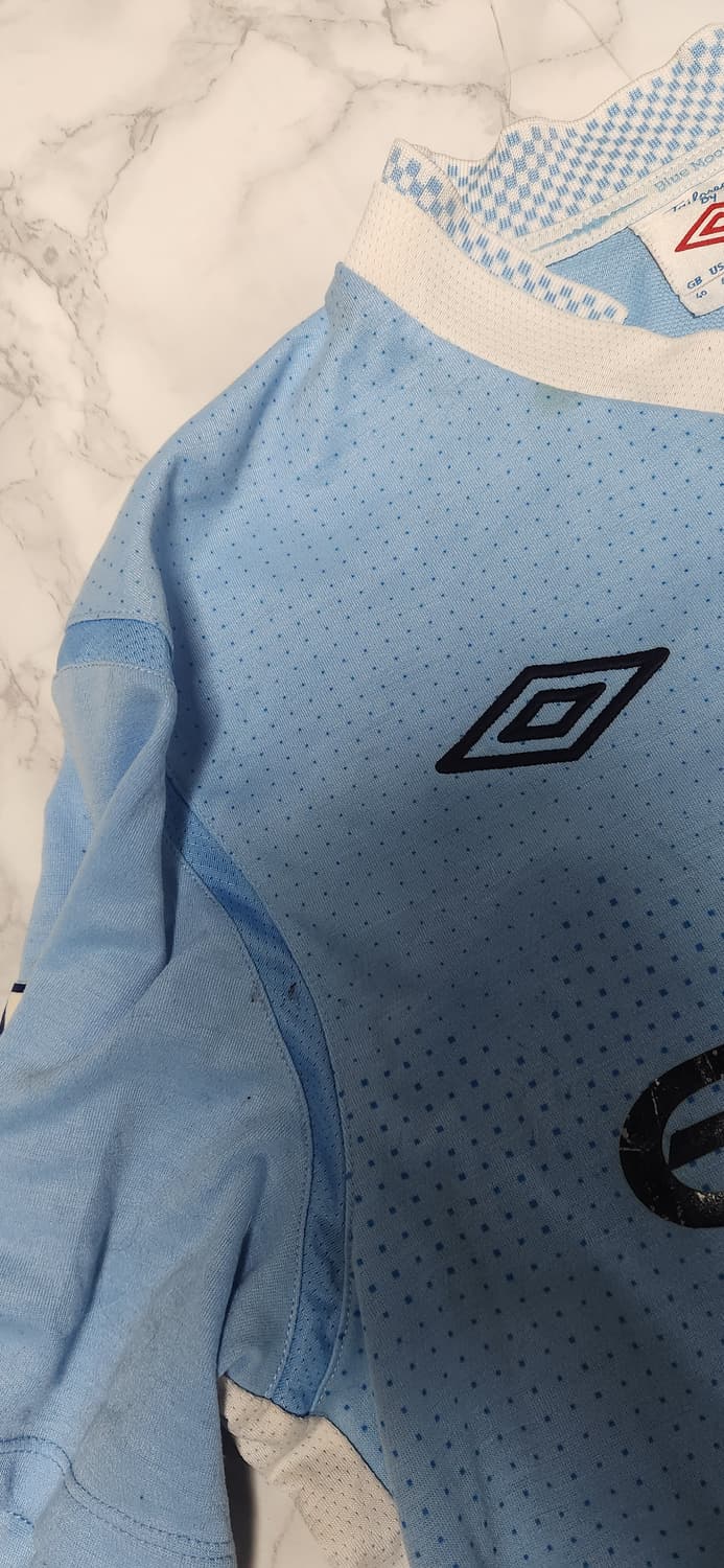 11-12 엄브로 맨시티 홈 유니폼 반팔 우승시즌 NO.실바 상품이미지6