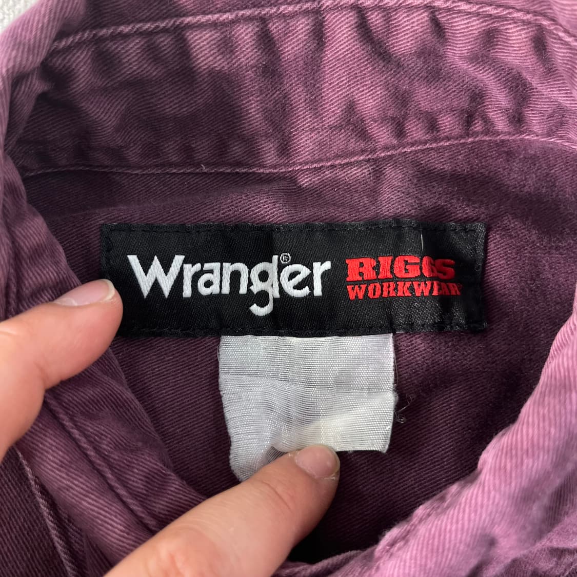 100 랭글러 00s 릭스 워크웨어 코튼셔츠  상품이미지3