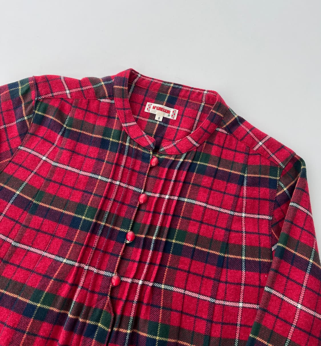 맥그리거 플란넬 튜닉 셔츠 상품이미지2