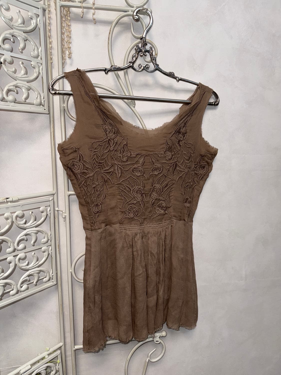 Ermanno Scervino floral silk sleeveless 상품이미지3