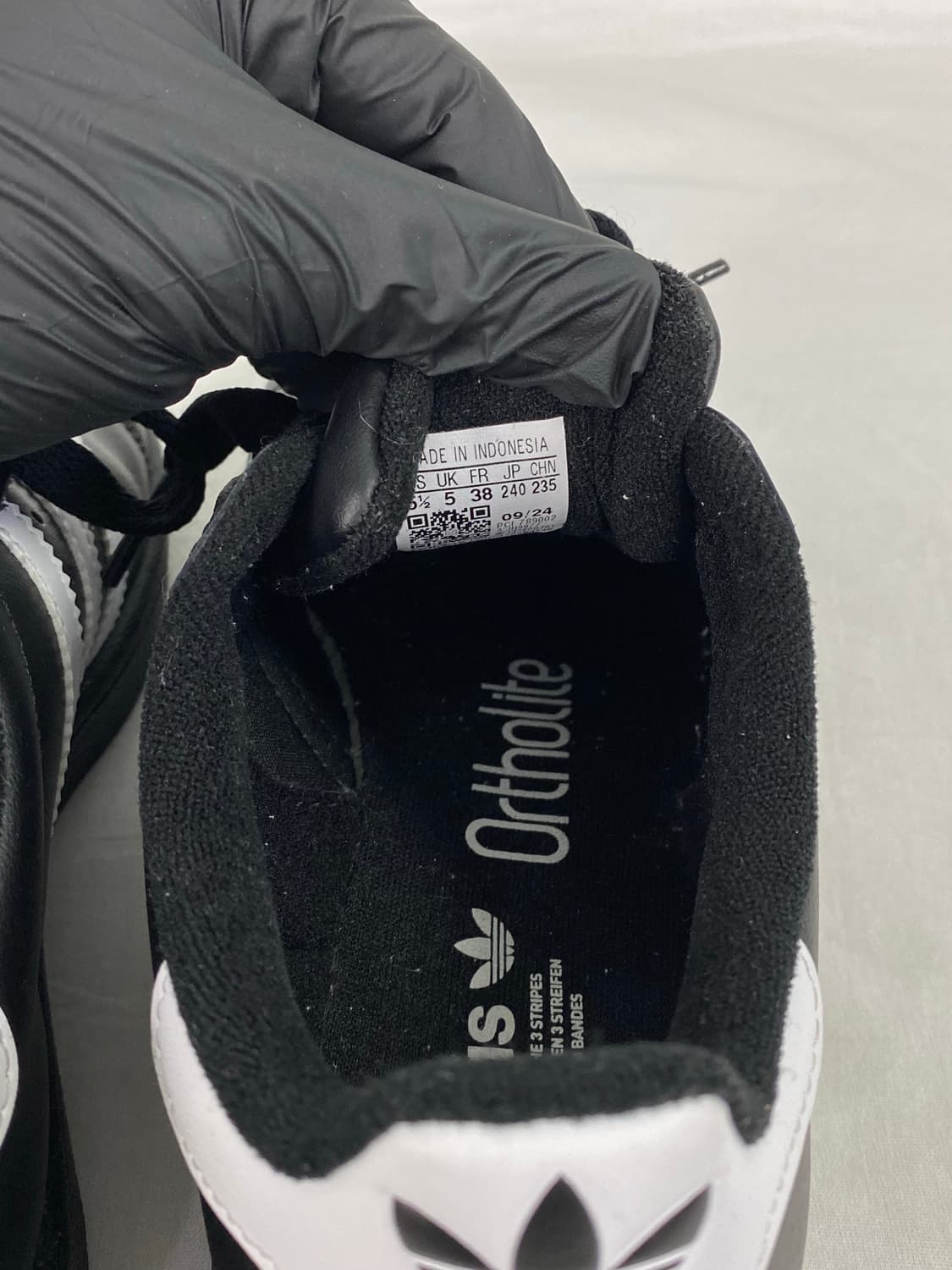 아디다스 슈퍼스타 2 블랙 화이트 240 상품이미지6