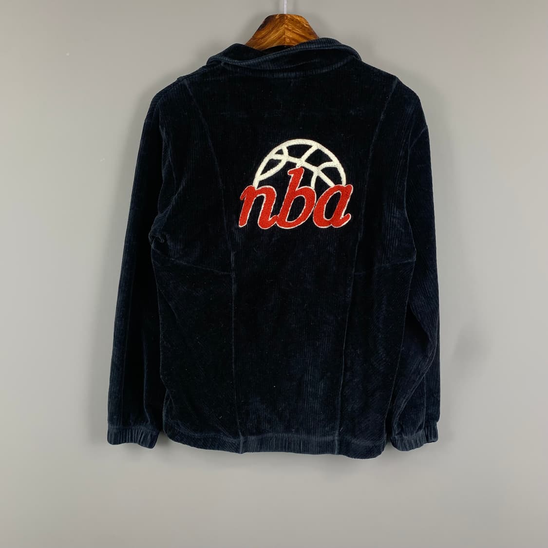 NBA 블랙 코듀로이 트랙탑 상품이미지4