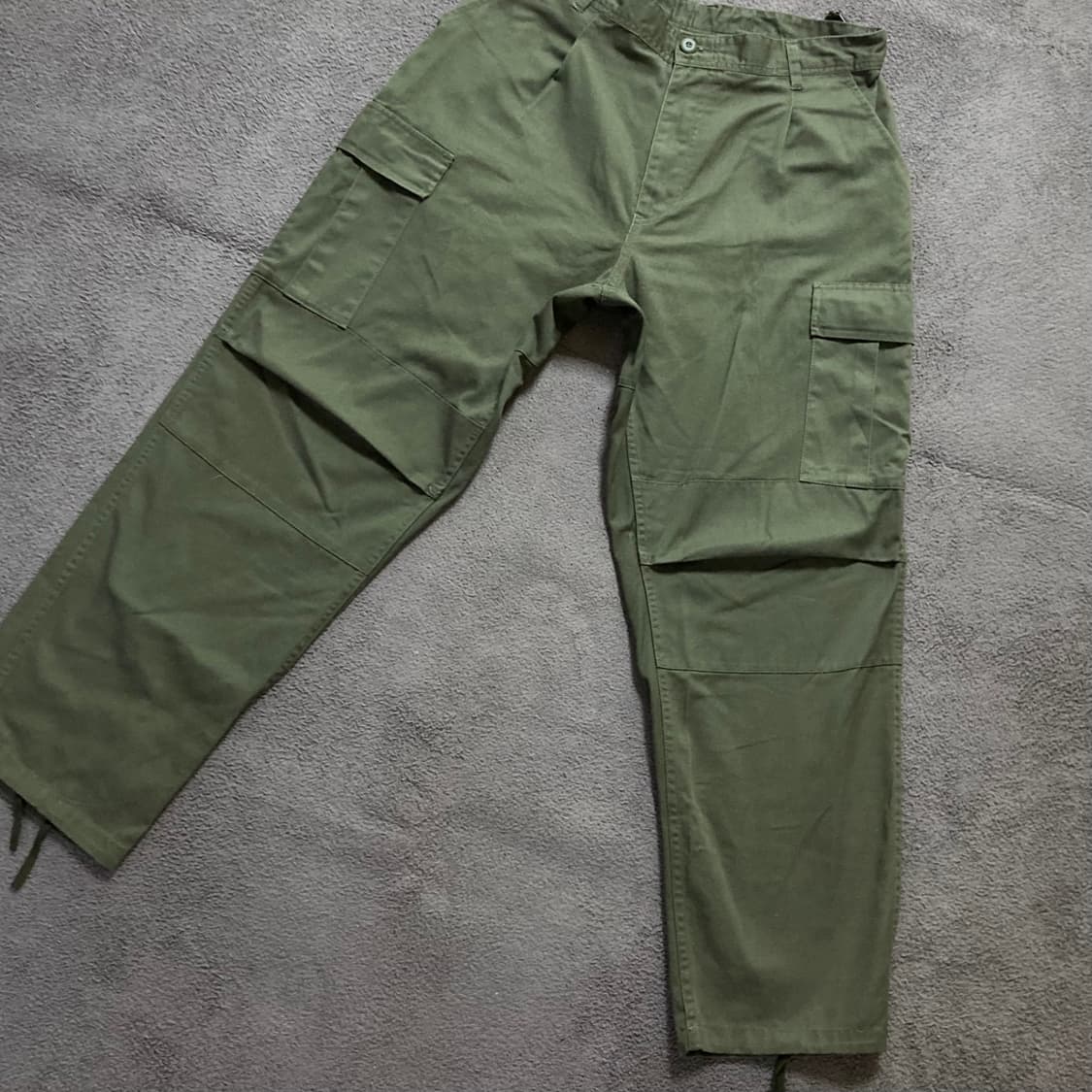 밀리터리 카키 카고팬츠 상품이미지2