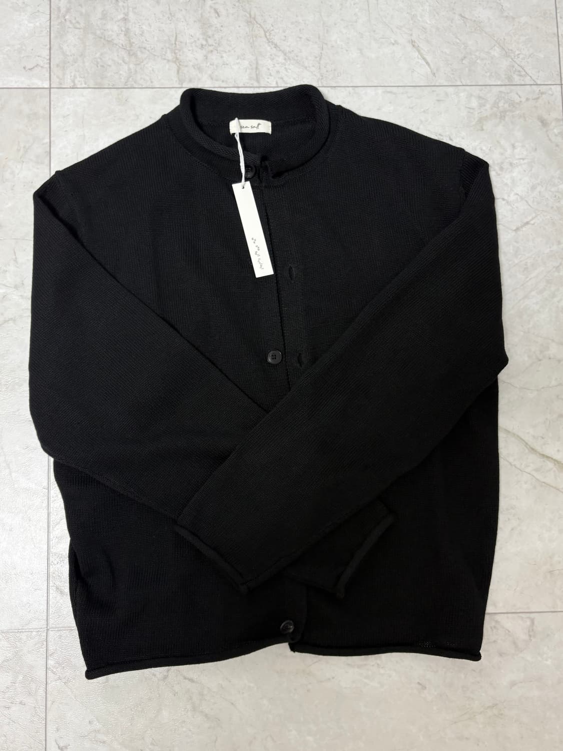 seasalt 가디건 블랙 2사이즈 상품이미지2